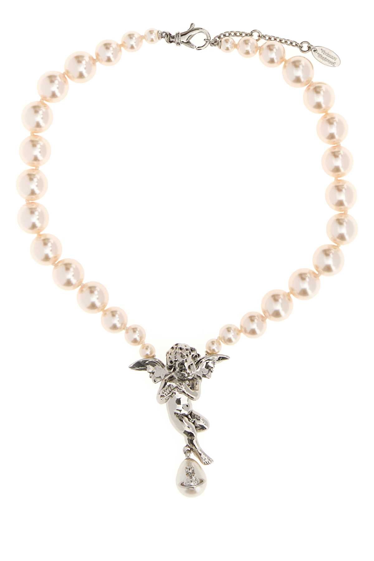 Vivienne Westwood Putti Necklace — Beige by Vivienne Westwood