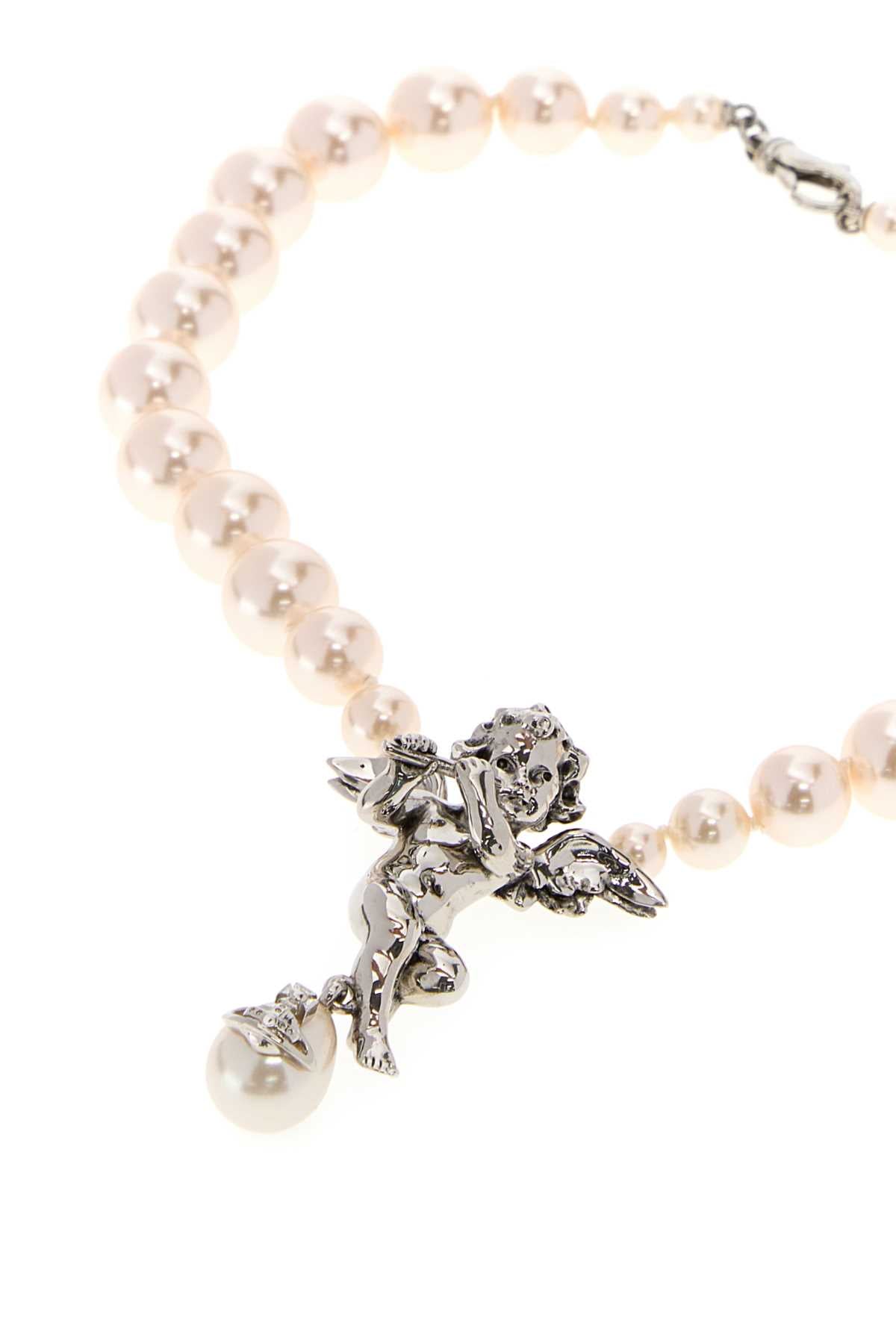 Vivienne Westwood Putti Necklace — Beige, view 2