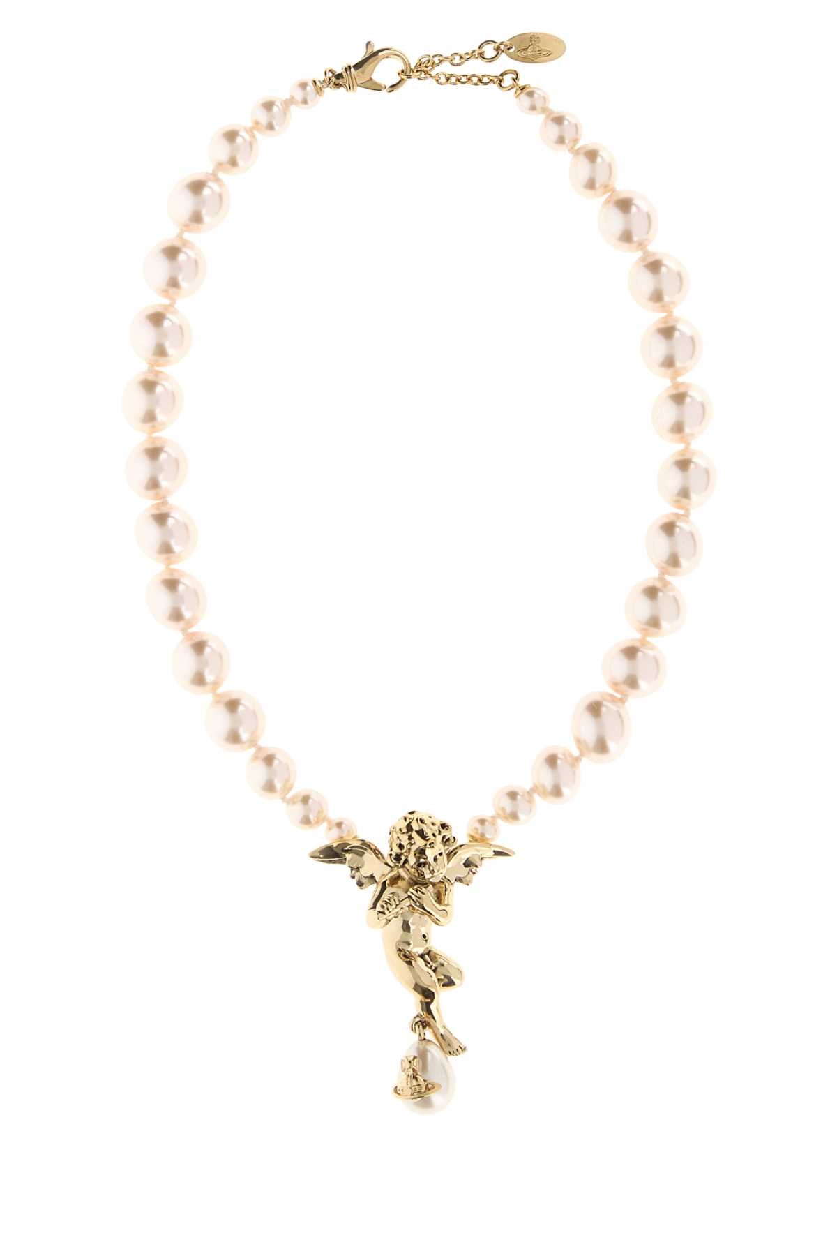 Vivienne Westwood Putti Necklace — Gold by Vivienne Westwood
