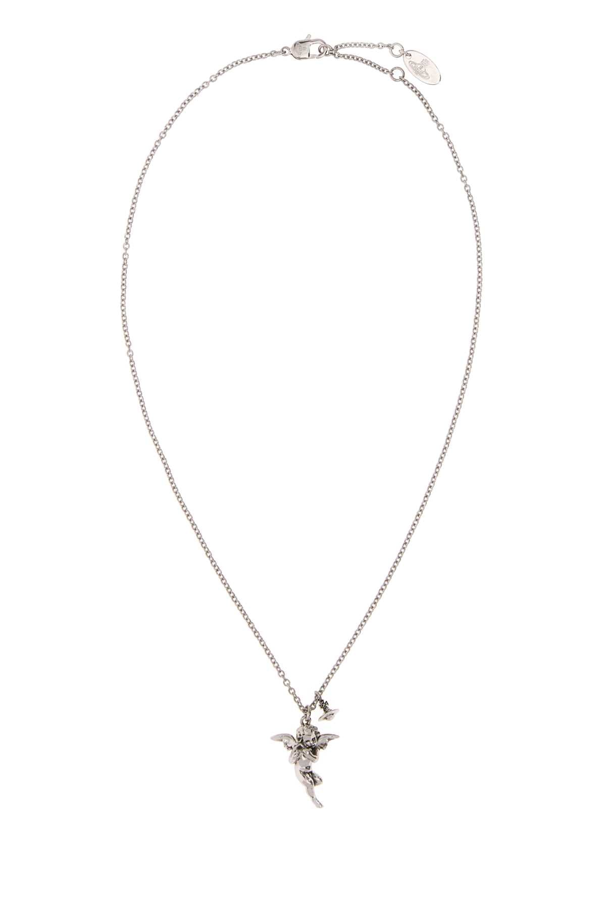 Vivienne Westwood Putti Pendant Necklace — Silver by Vivienne Westwood