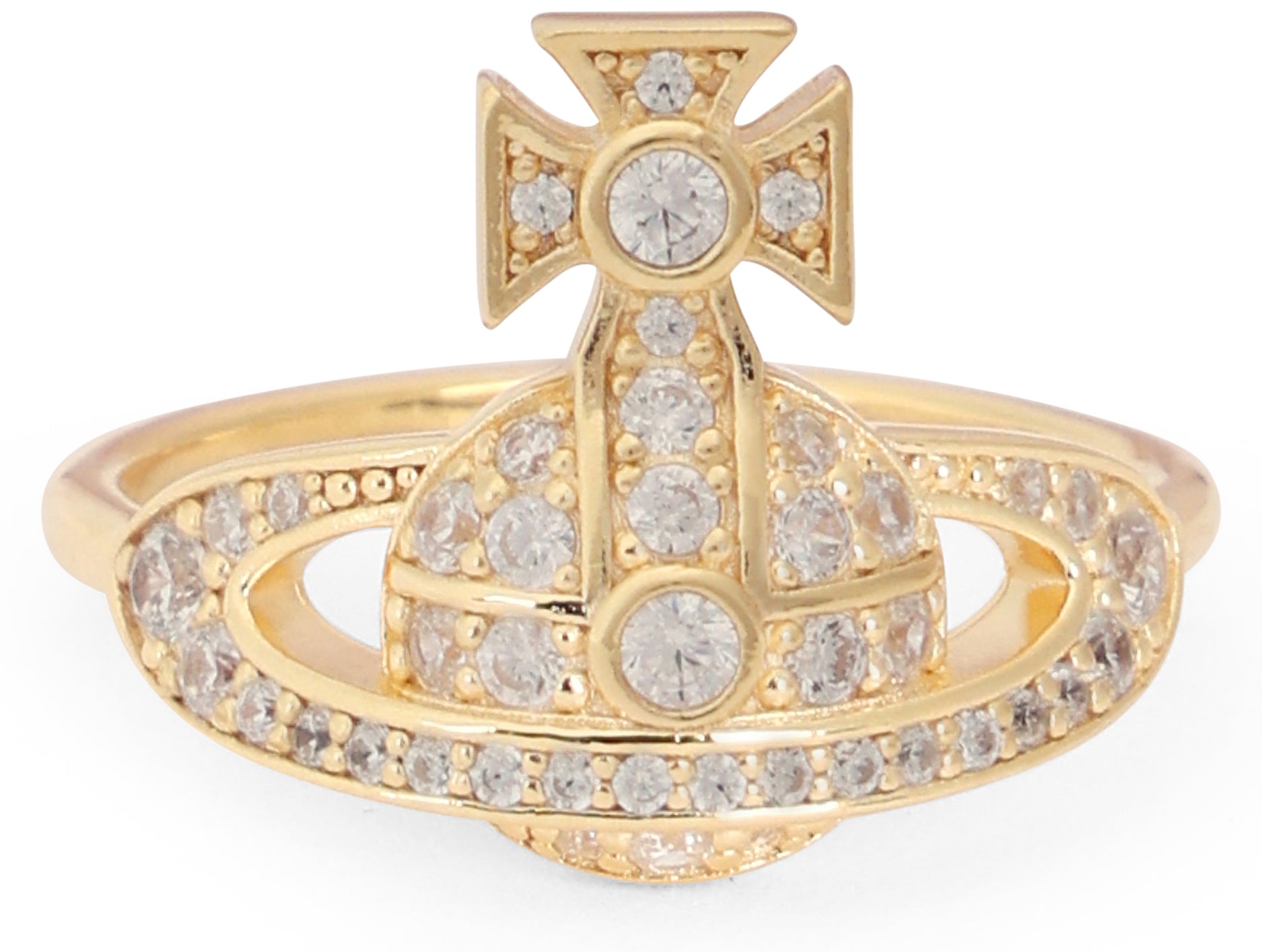 Vivienne Westwood Little Orb Ring — Gold, view 2