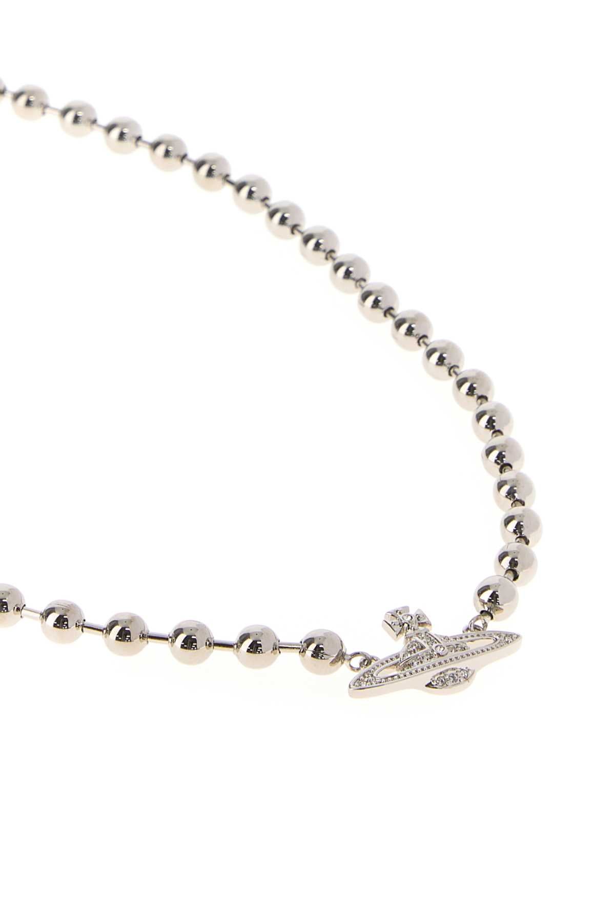 Vivienne Westwood Thames Necklace — Silver, view 2