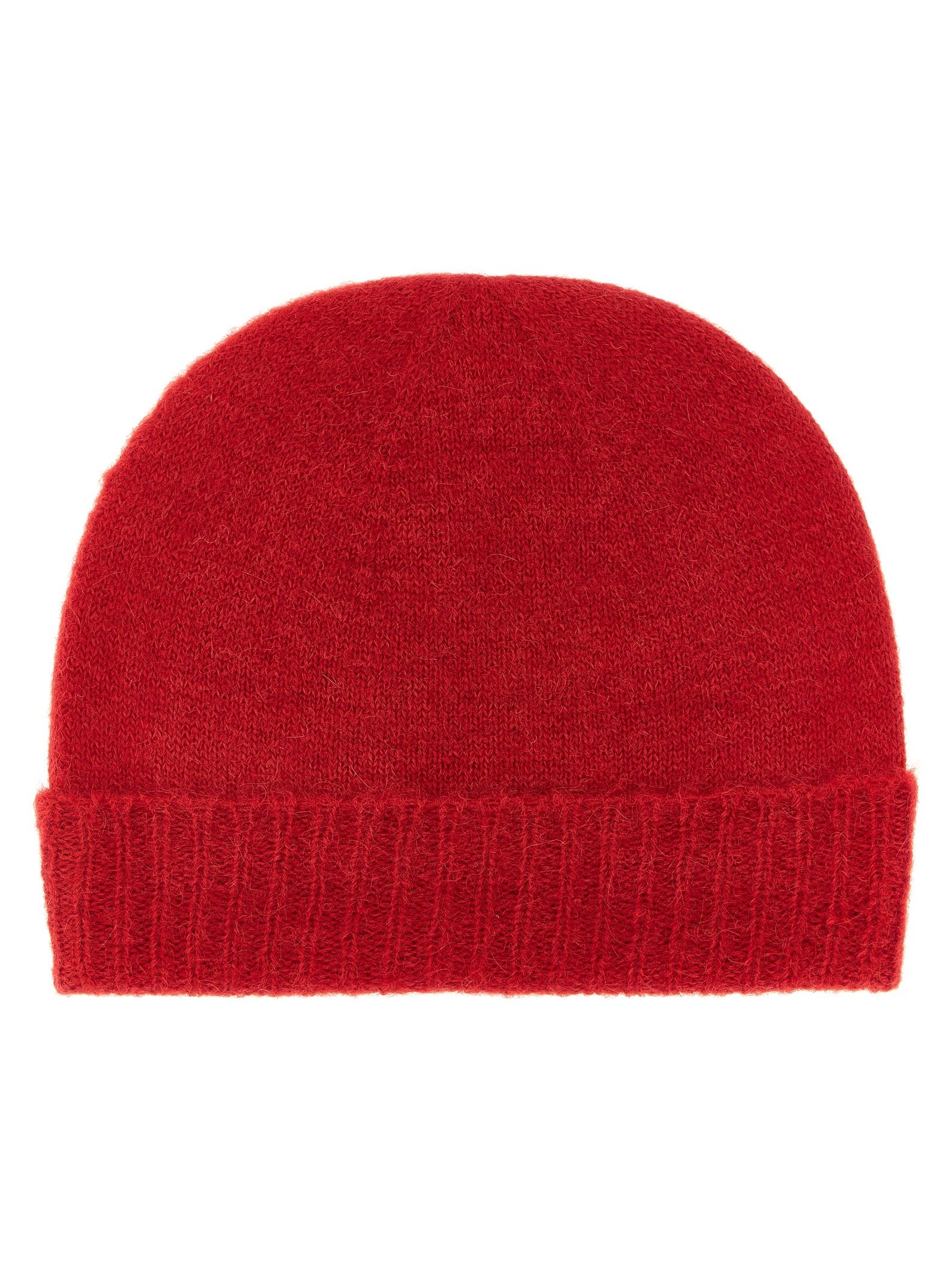 Vivienne Westwood VI344325BM Alpaca Wool Beanie — Red, view 2