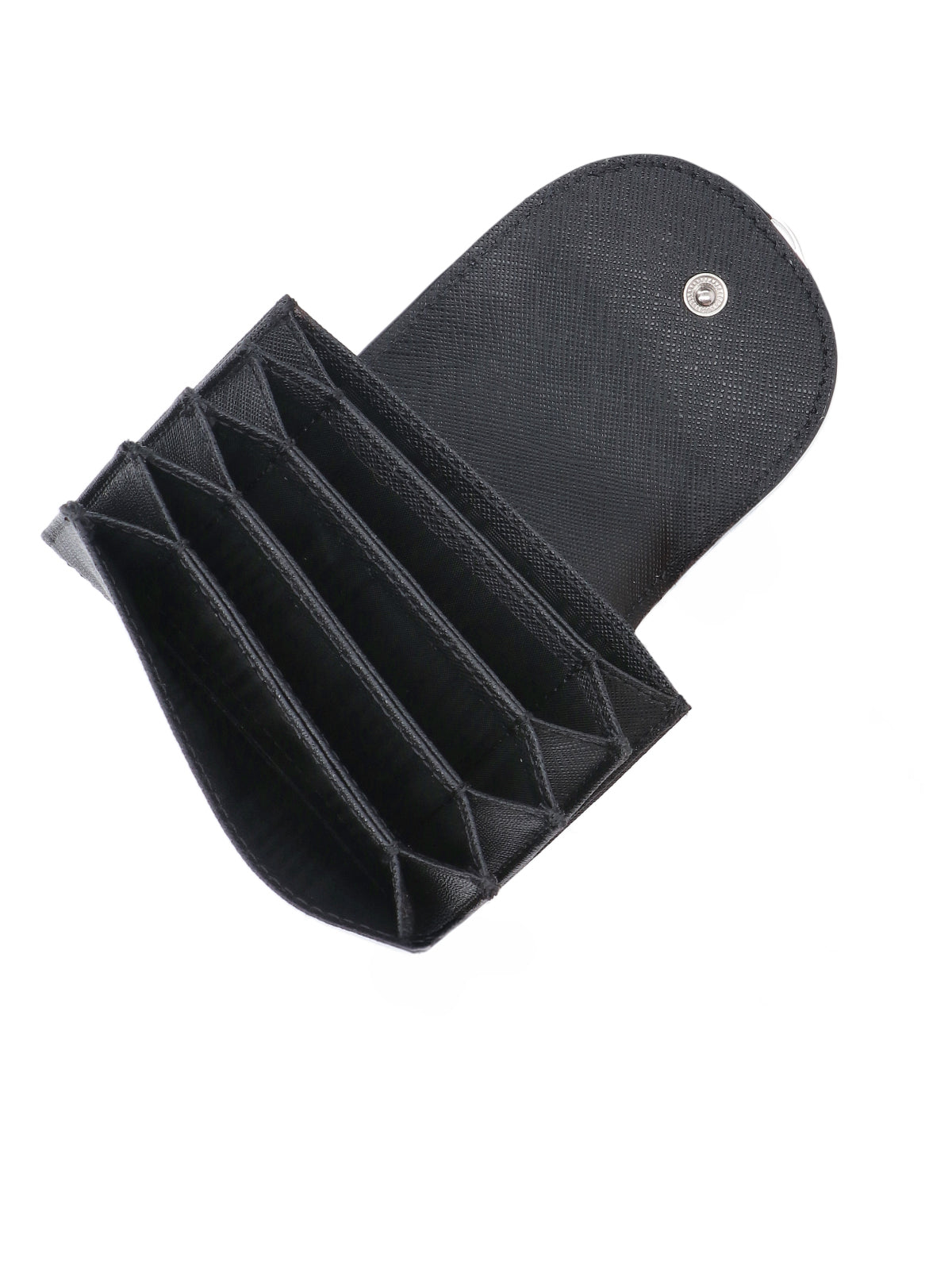 Vivienne Westwood Logo-Embossed Leather Wallet — Black, view 3
