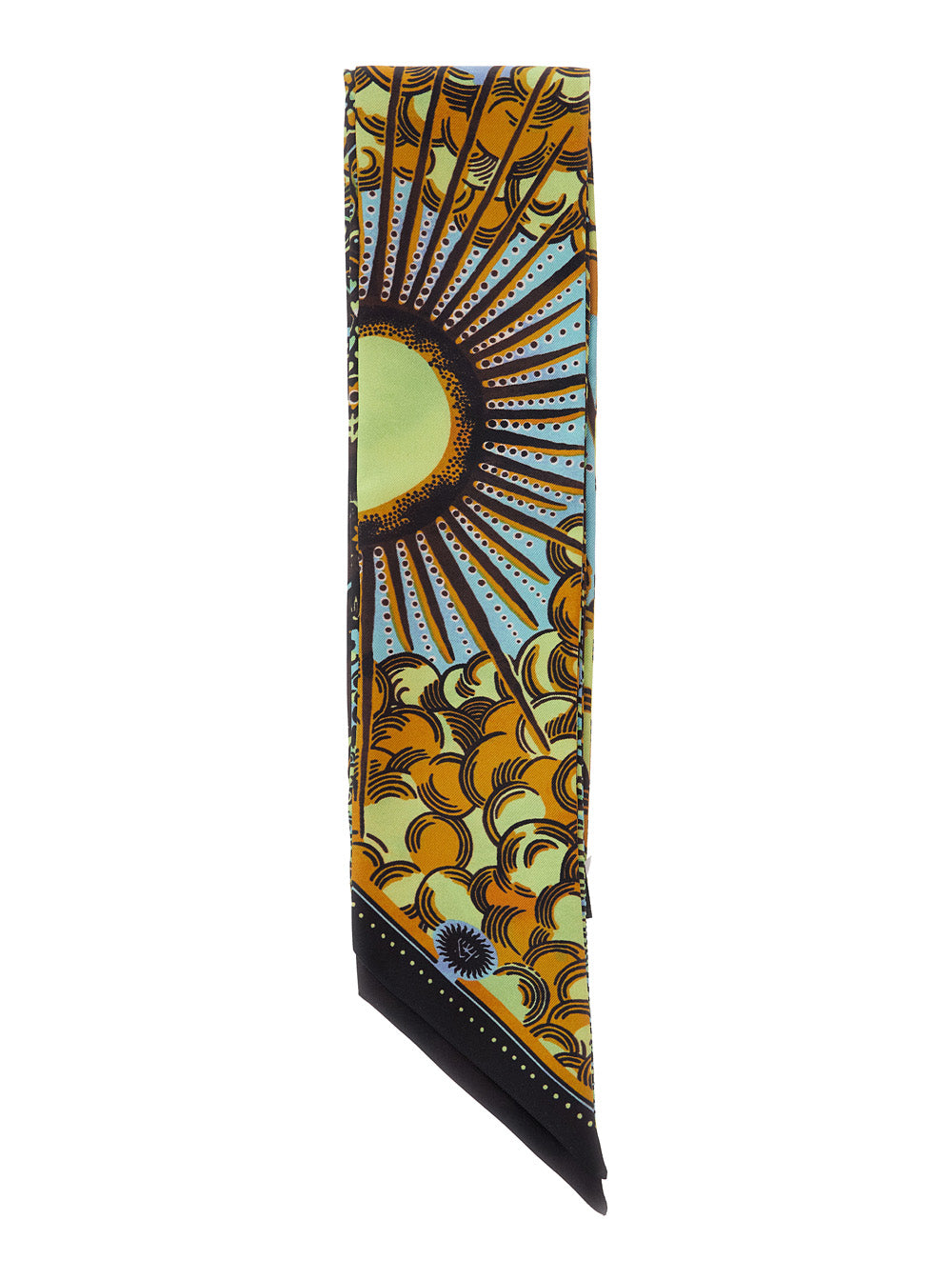Vlisco Dialogues Eternal Sun Silk Scarf — Multicolor by Vlisco Dialogues
