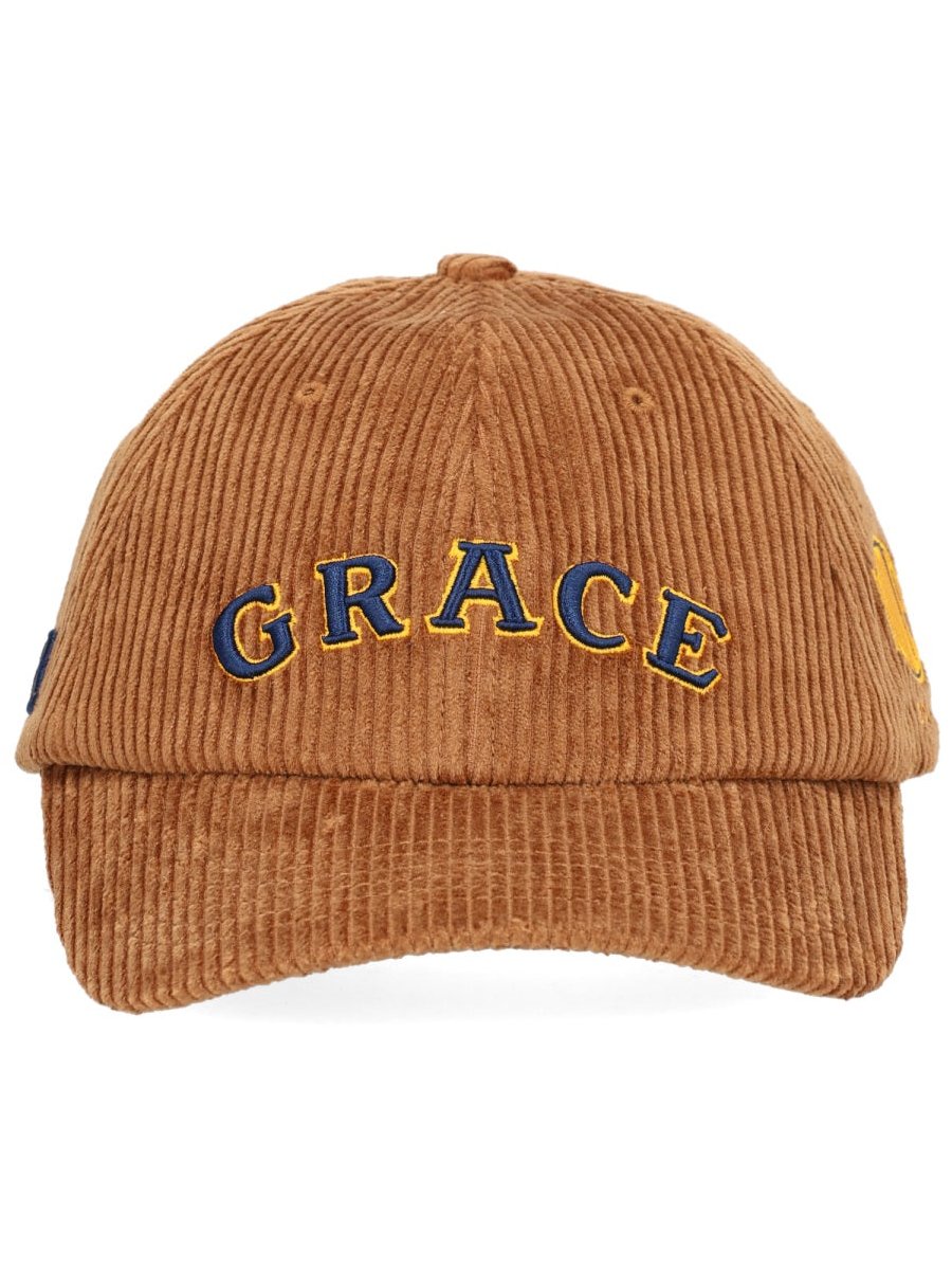 Wales Bonner UA25HA08_CO09801 Baseball Cap — Brown, view 2