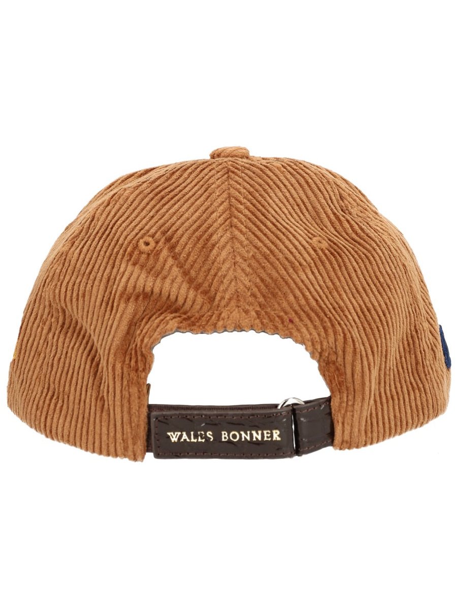 Wales Bonner UA25HA08_CO09801 Baseball Cap — Brown, view 3