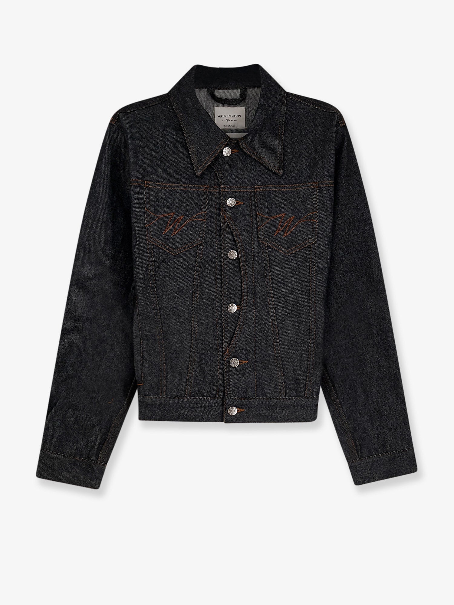 Walk In Paris Denim Jacket — Black by Walk In Paris