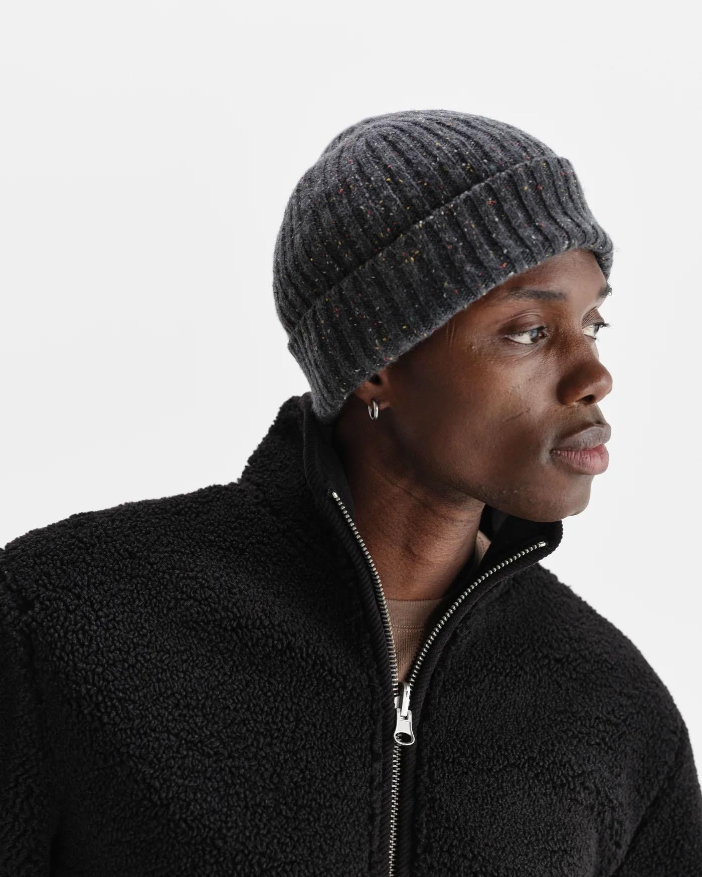 Wax London AW25-ACC-BRK-BXS-CHR Beanie — Gray, view 2