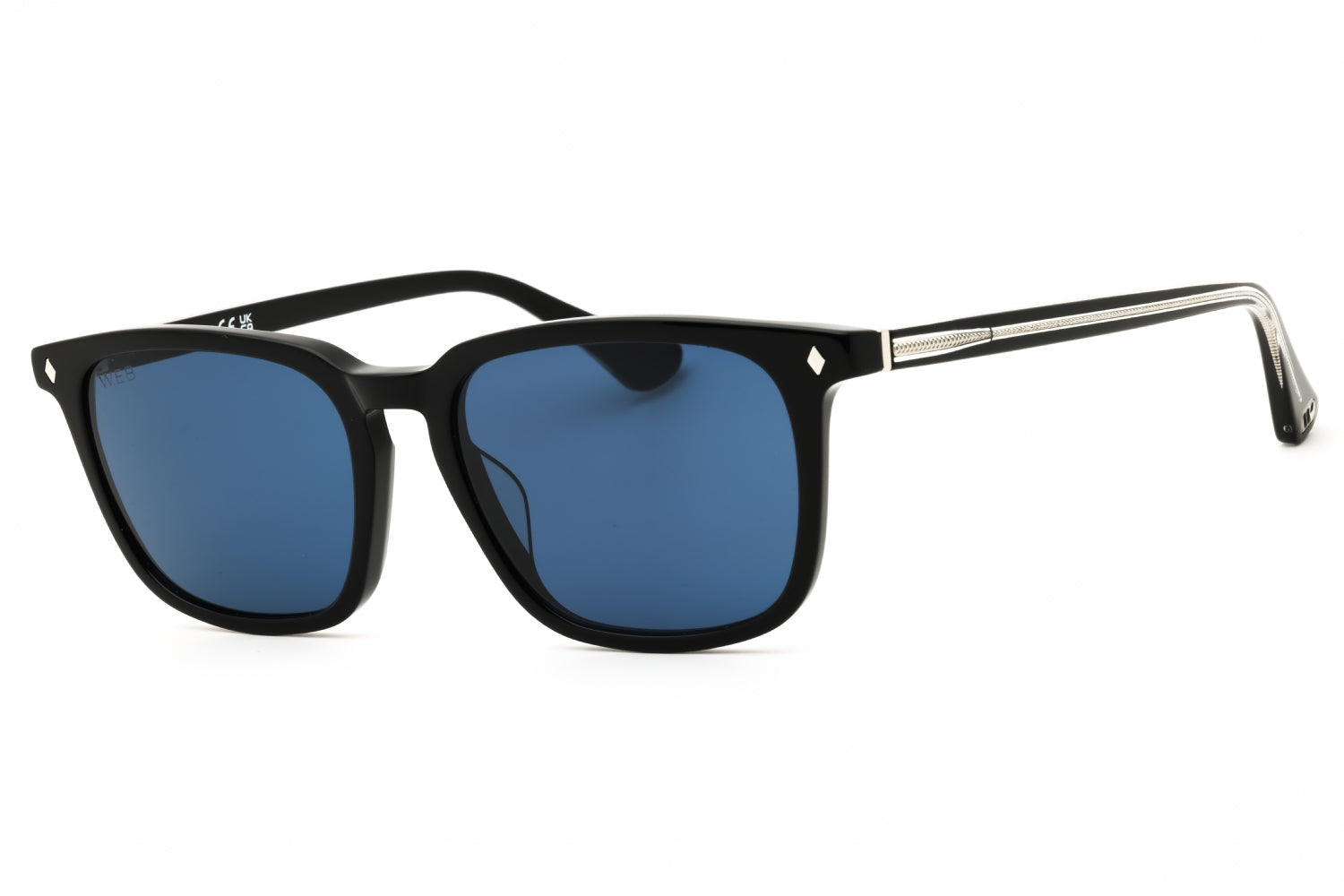 Web WE0369 Sunglasses — Black by Web