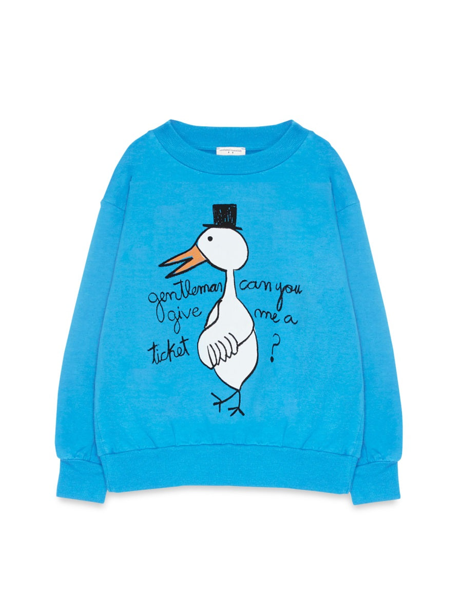 Weekend House Kids. Organic Cotton T-shirt — Blue by Weekend House Kids.