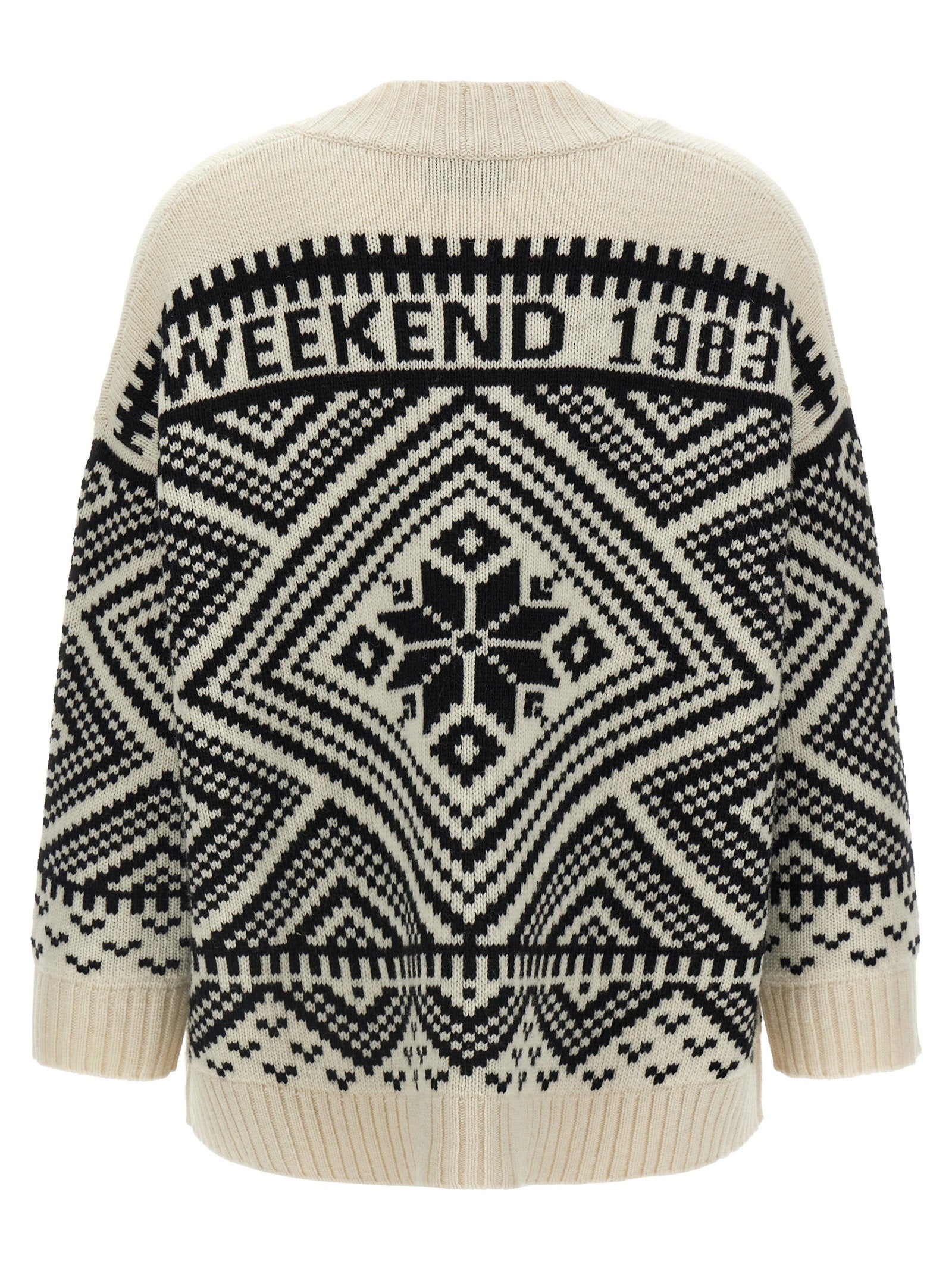 Weekend Max Mara Belgio Cardigan — Cream, view 2