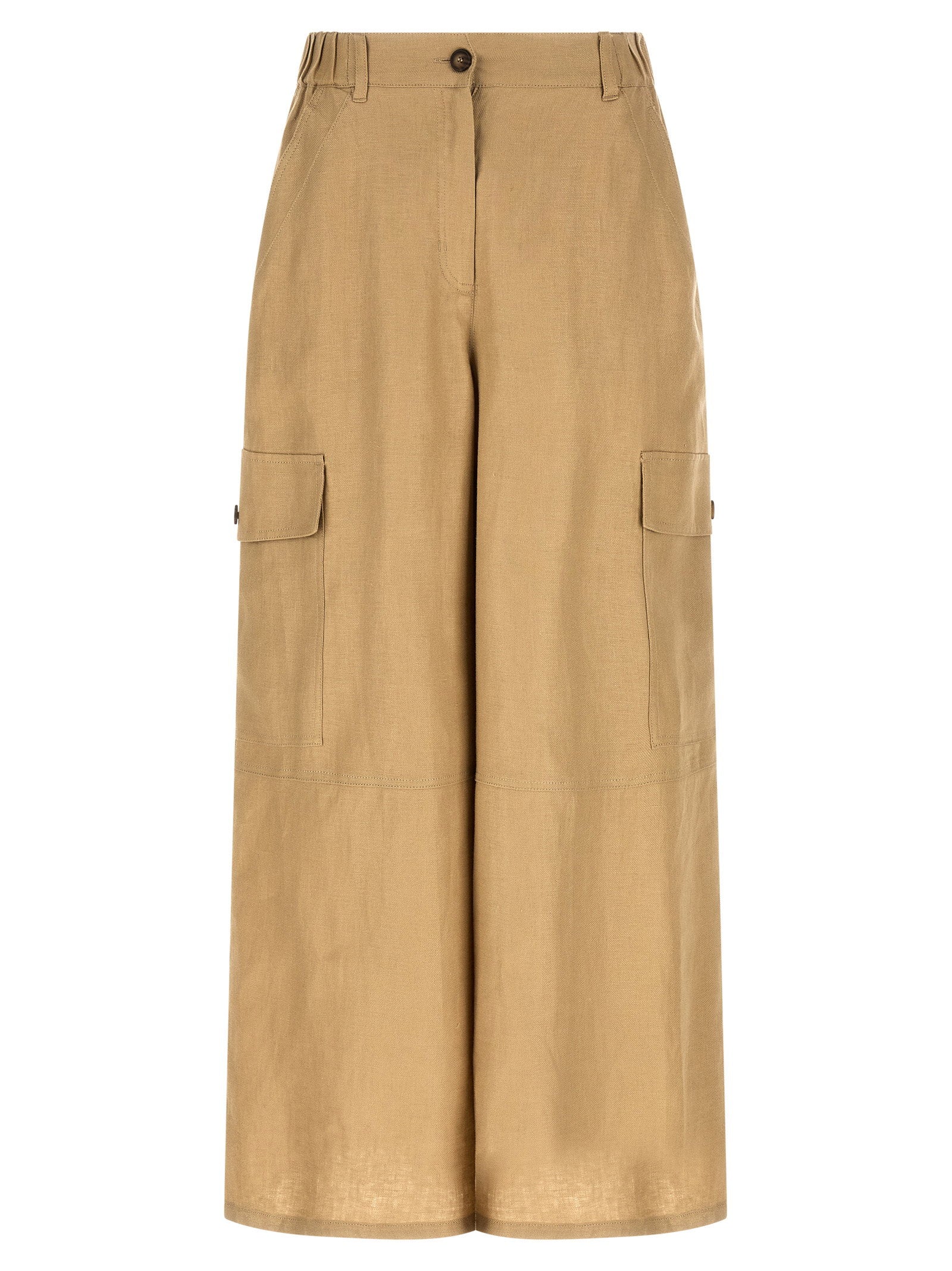 Weekend Max Mara Cargo Pants — Beige by Weekend Max Mara