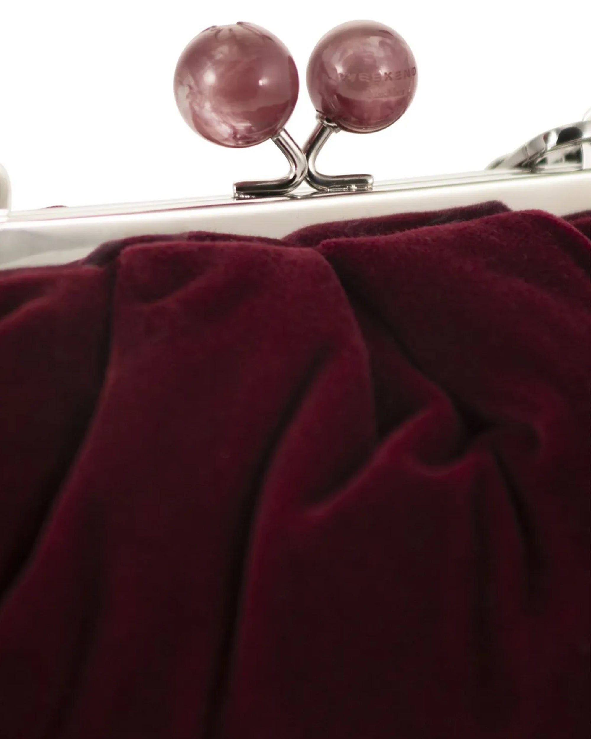 Weekend Max Mara Pasticcino Clutch — Bordeaux, view 2