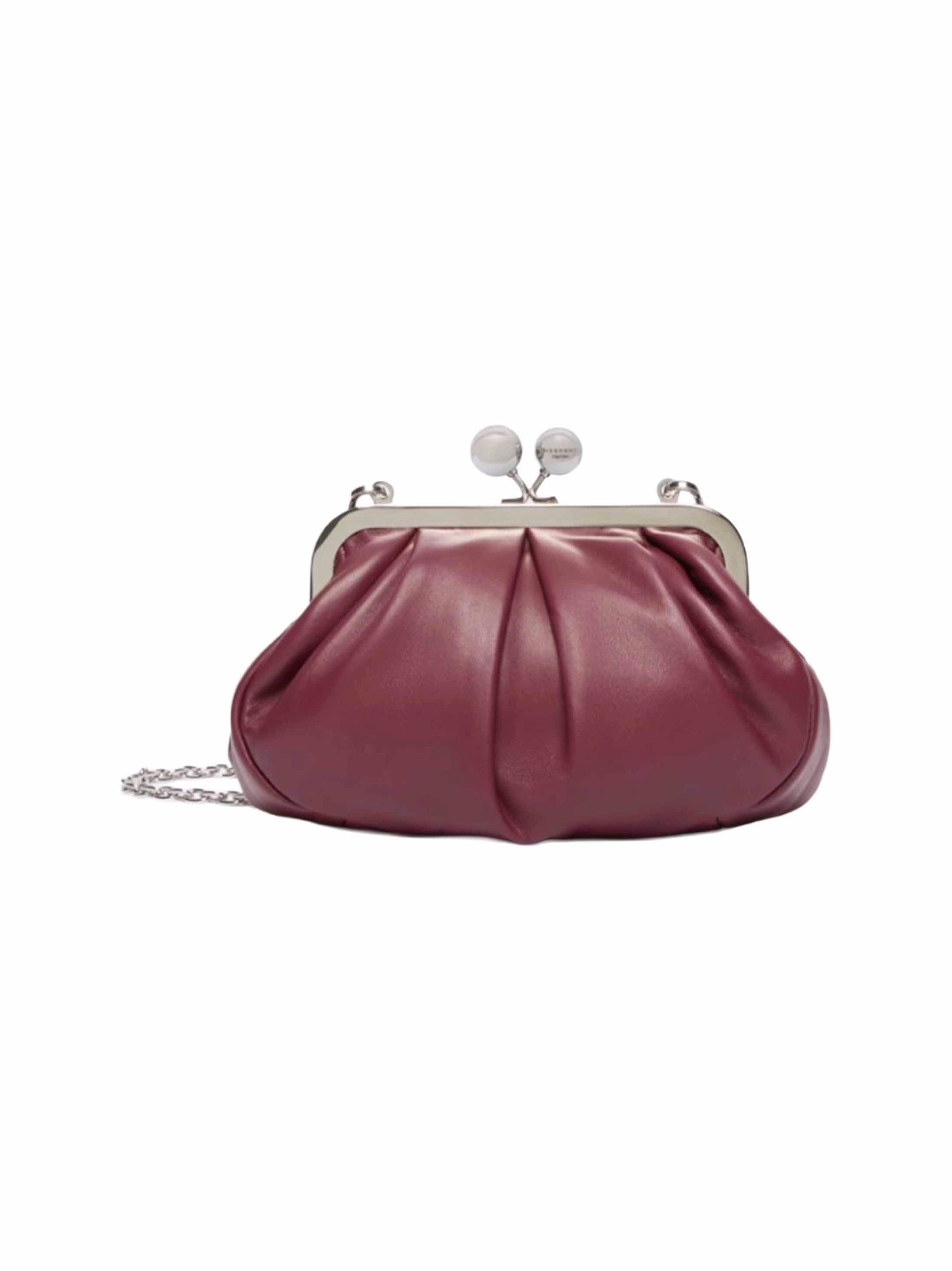 Weekend Max Mara Clutch — Burgundy by Weekend Max Mara