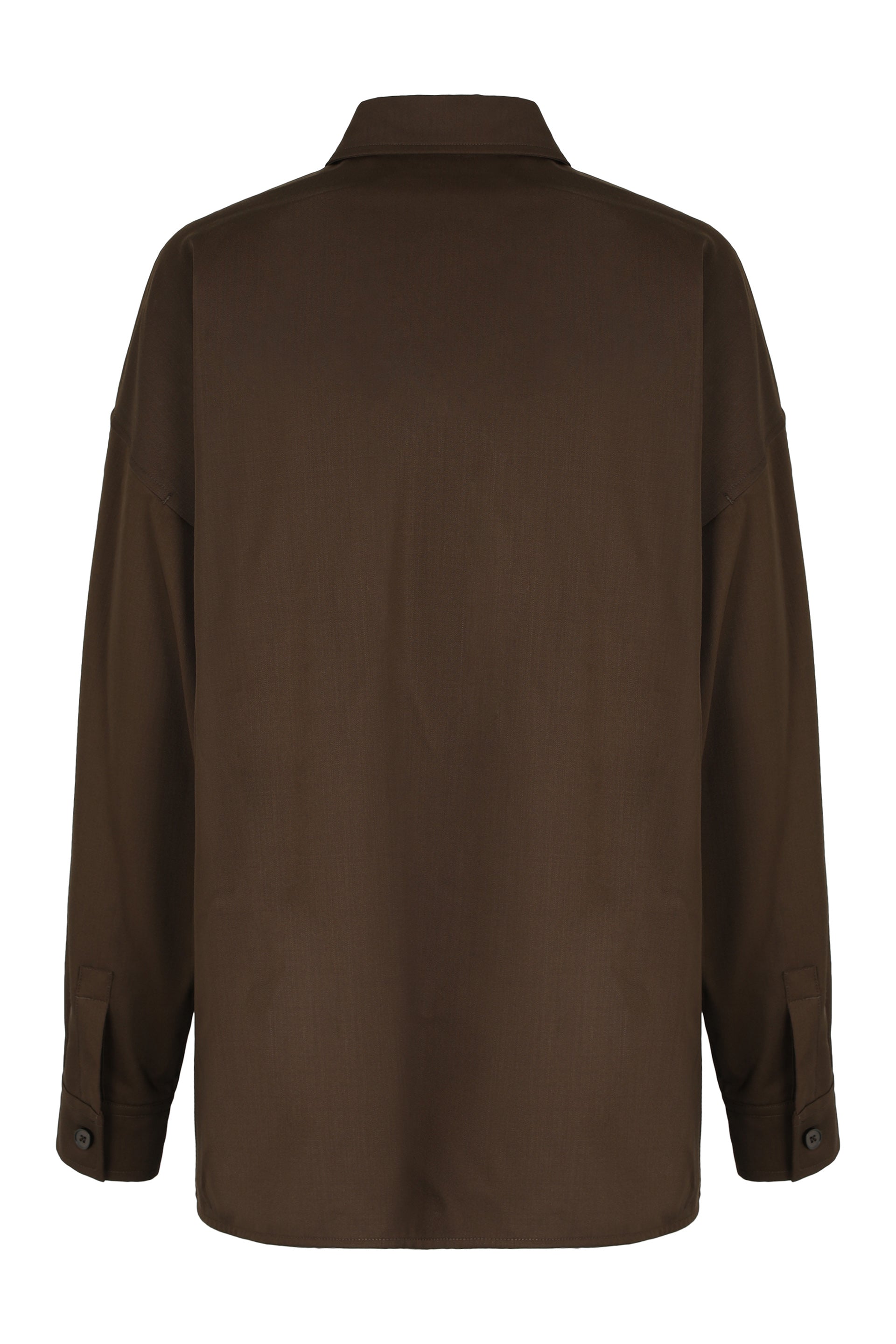 Weekend Max Mara Firmina Shirt — Brown, view 2