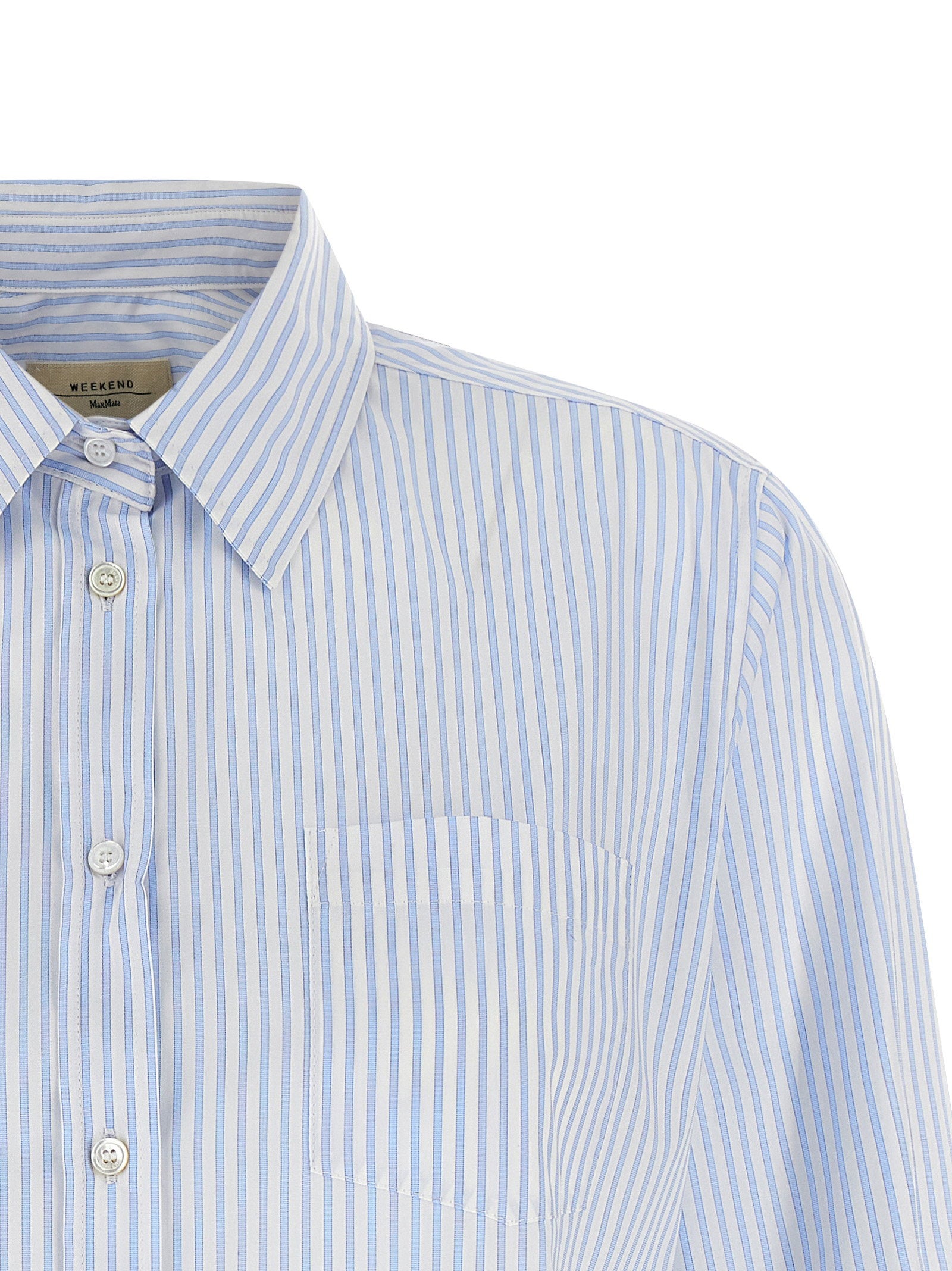 Weekend Max Mara Bahamas Shirt — Light Blue, view 3