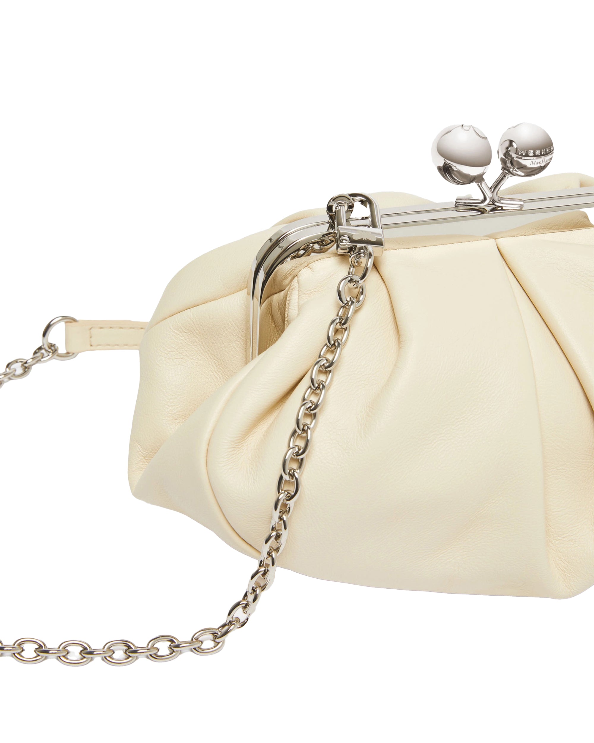 Weekend Max Mara Shoulder Bag — Ivory, view 3
