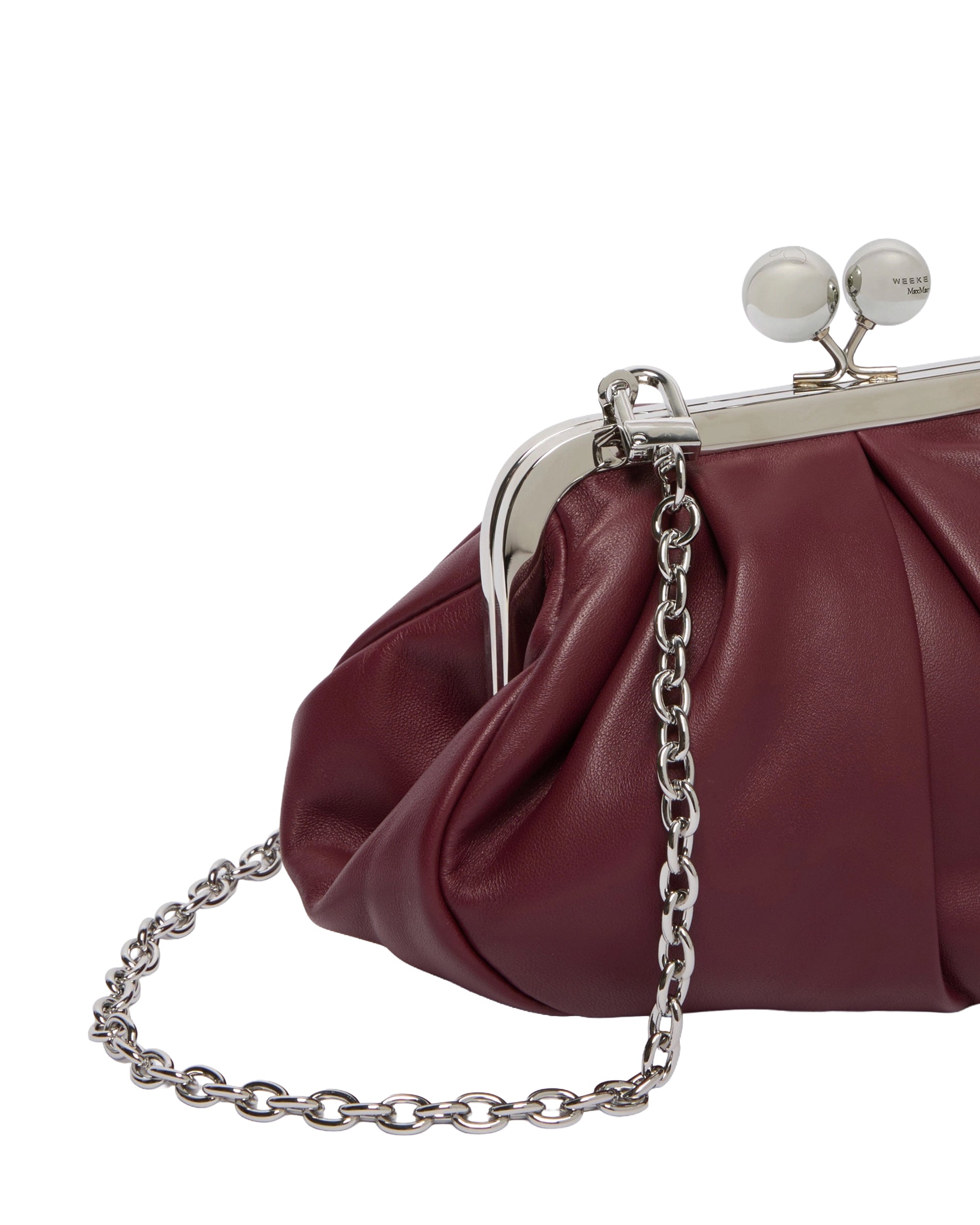 Weekend Max Mara Prati Shoulder Bag — Red, view 3