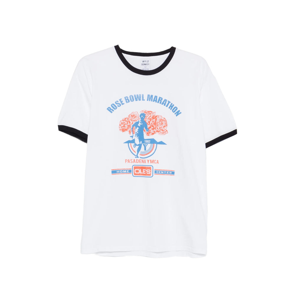 Wild Donkey Graphic-Print T-Shirt — White by Wild Donkey