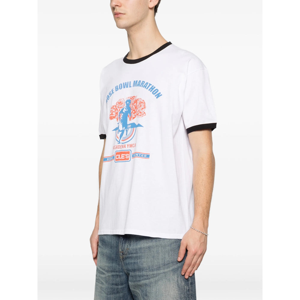 Wild Donkey Graphic-Print T-Shirt — White, view 4