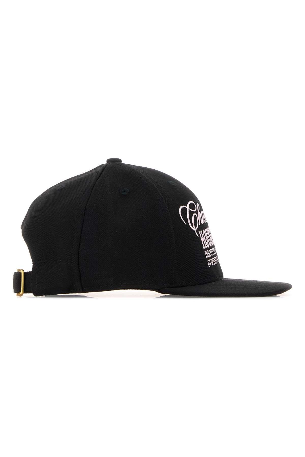 Willy Chavarria CHAVARRIA Baseball Cap — Black, view 2
