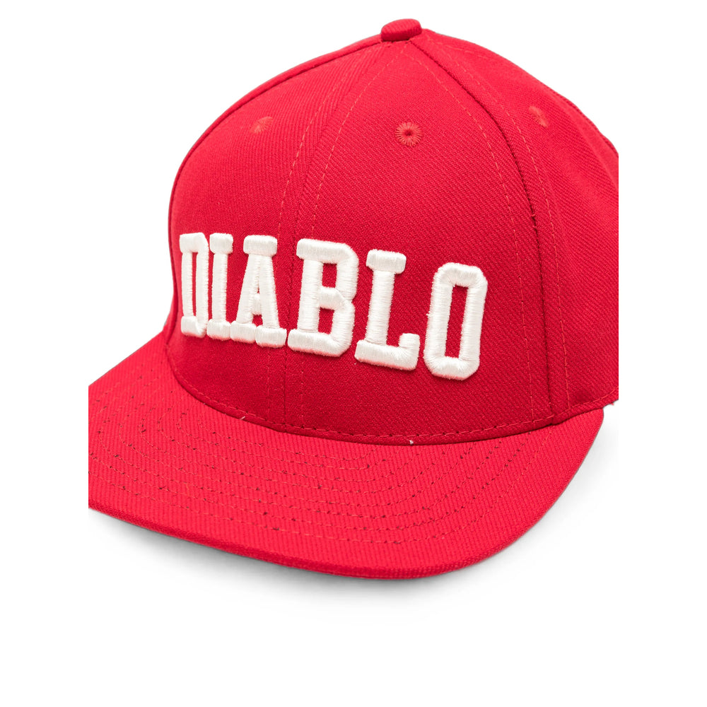Willy Chavarria MAMSA003-006 Wired Brim Structured Baseball Cap — Red, view 2
