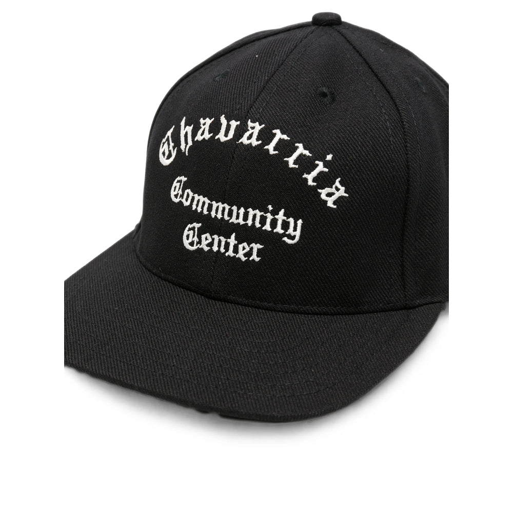 Willy Chavarria MAMSA004-001 Structured Baseball Cap — Black, view 3