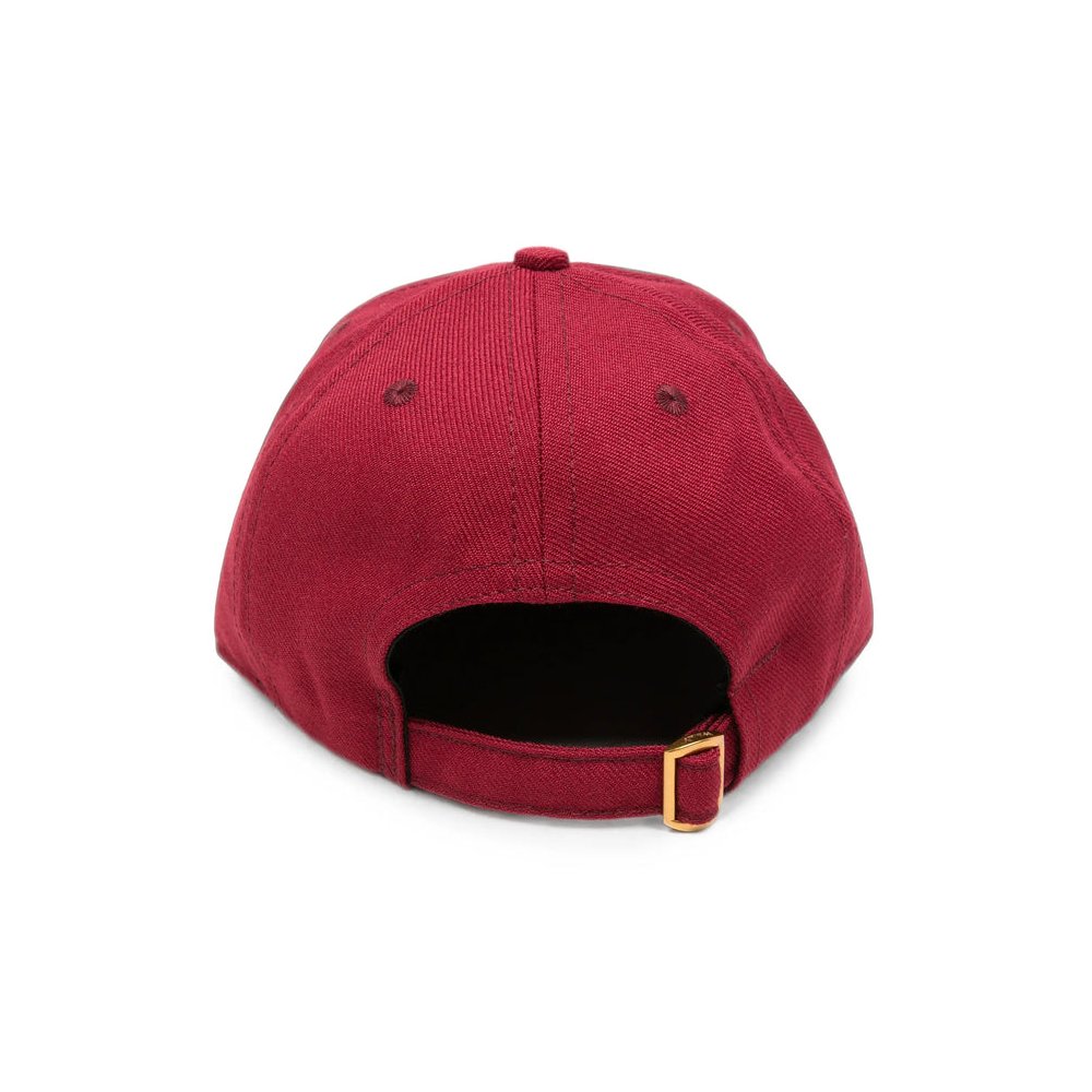 Willy Chavarria MAMSA004-045 Cotton Baseball Cap — Red, view 3