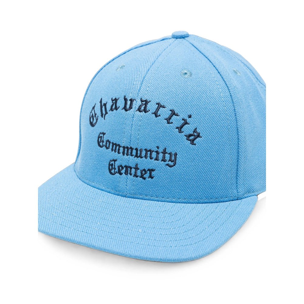Willy Chavarria MAMSA004-099 Embroidered Baseball Cap — Blue, view 2