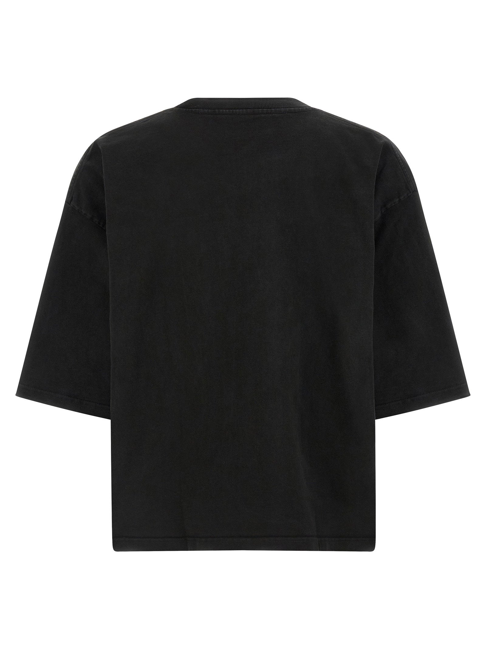 Willy Chavarria Logo-Embroidered T-Shirt — Black, view 2