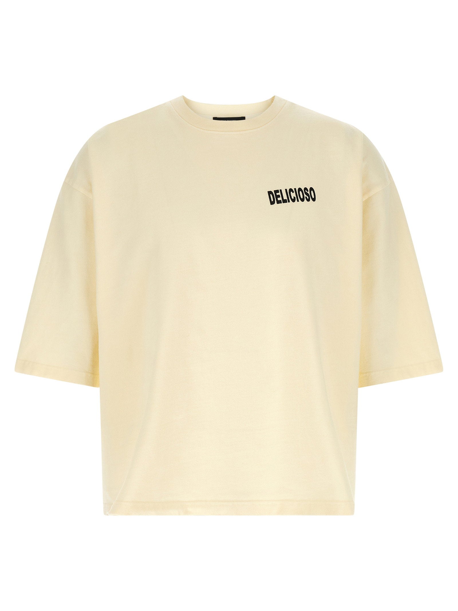 Willy Chavarria Logo Print T-Shirt — Cream by Willy Chavarria