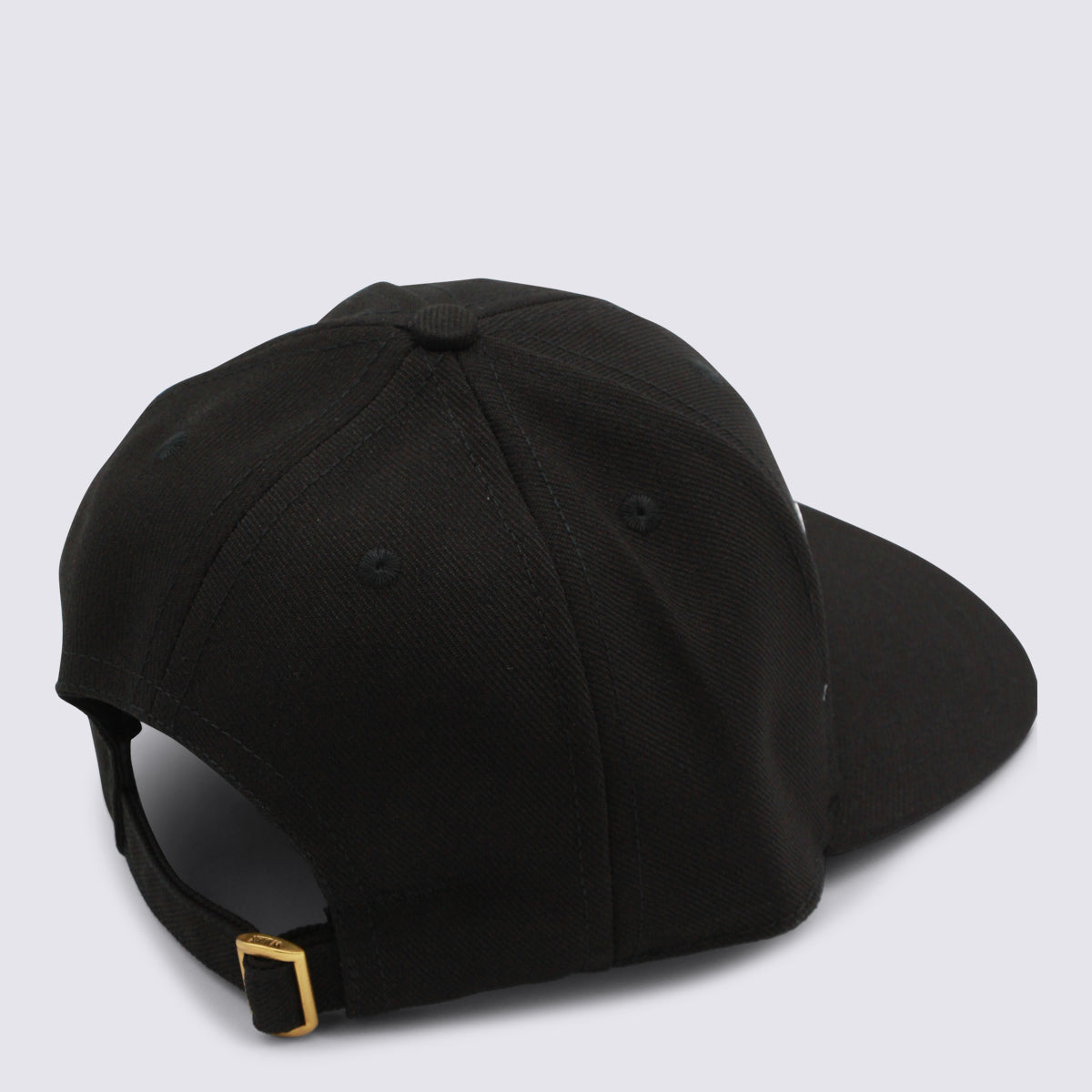 Willy Chavarria WCASC0084 Logo-Embroidered Baseball Cap — Black, view 2