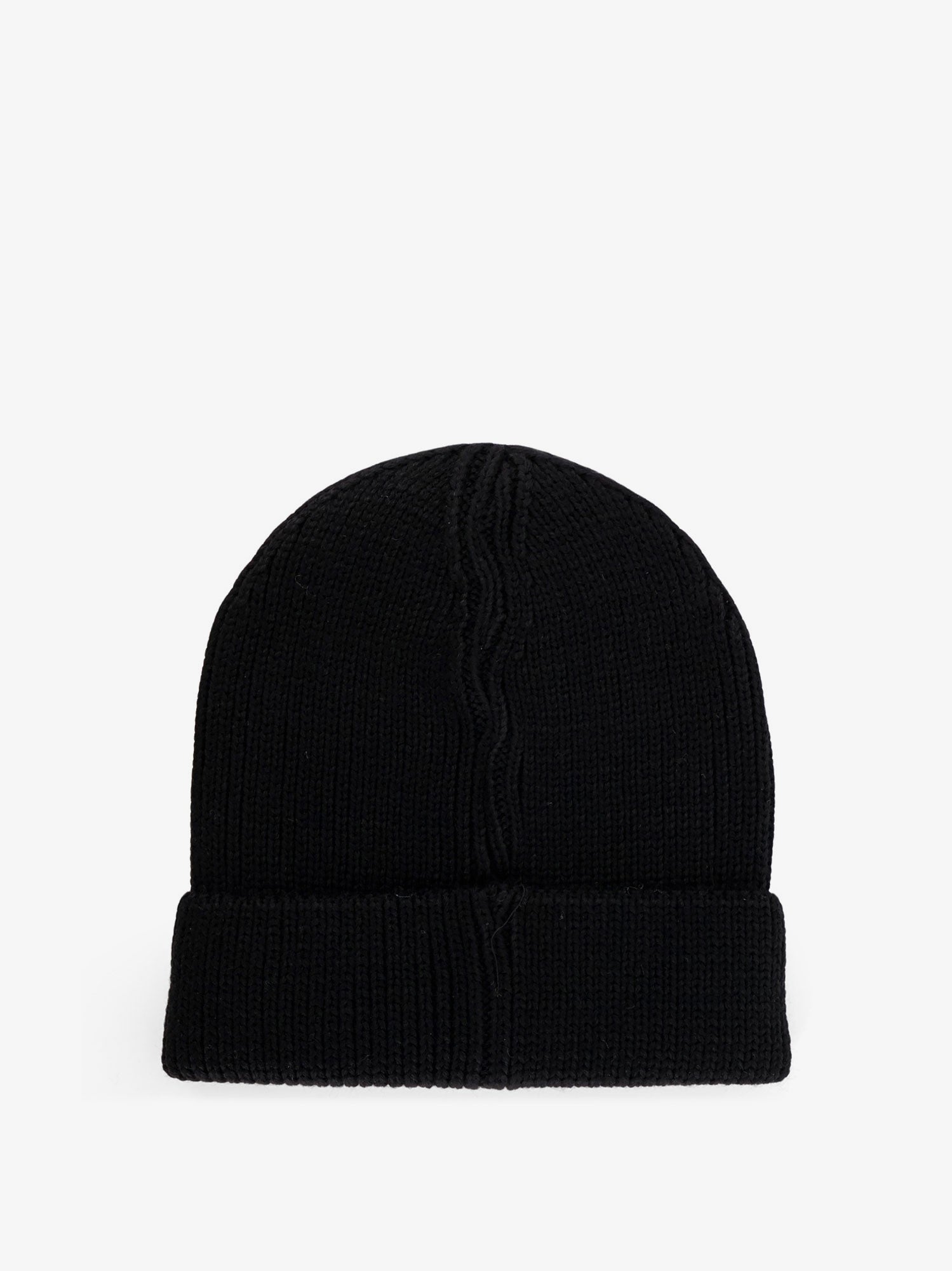 Woodbird 2336002 Ribbed Knit Wool-Acrylic Beanie — Black, view 2