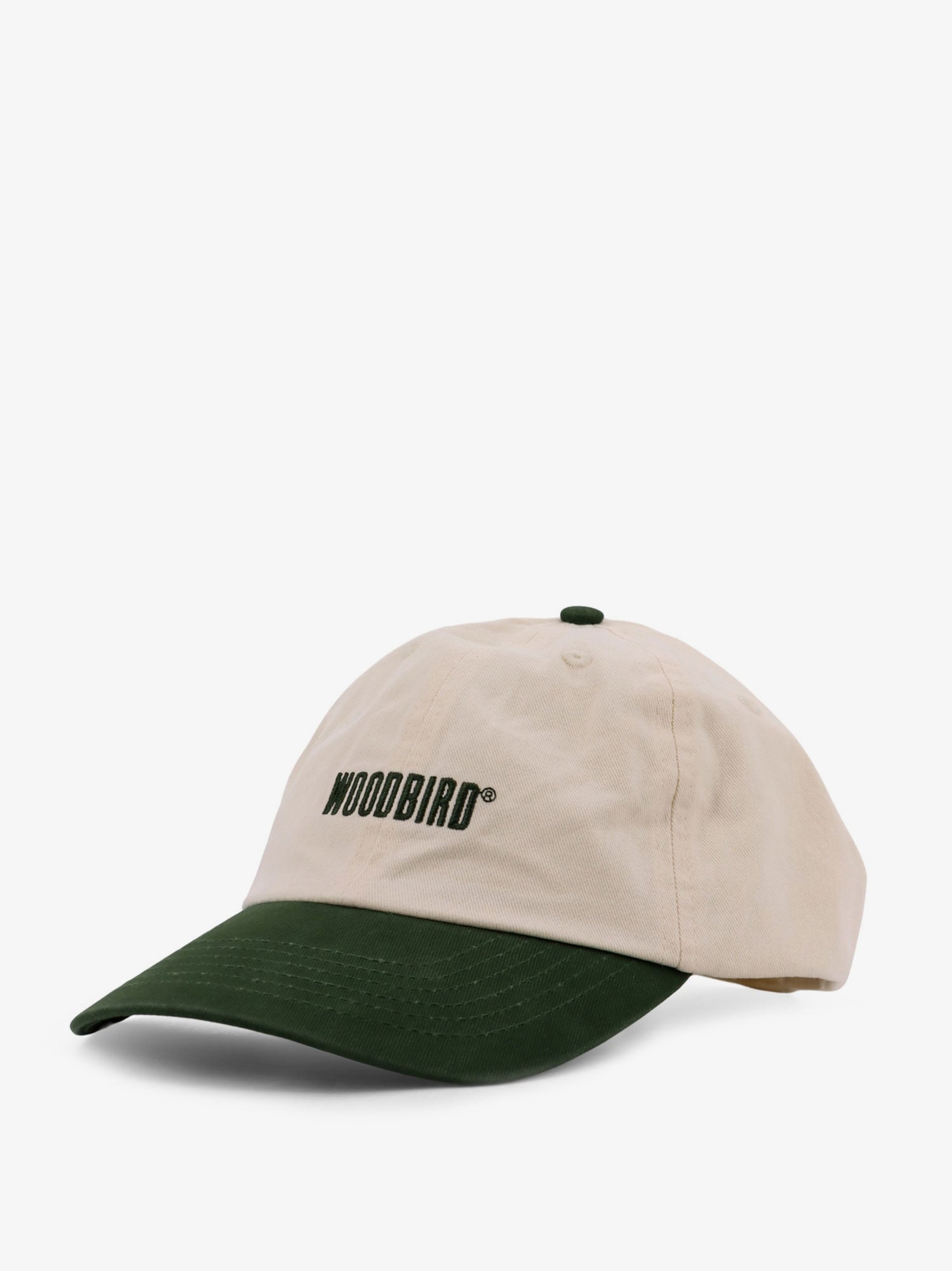 Woodbird 2336013 Cotton Twill Colorblock Baseball Cap — Beige, view 2