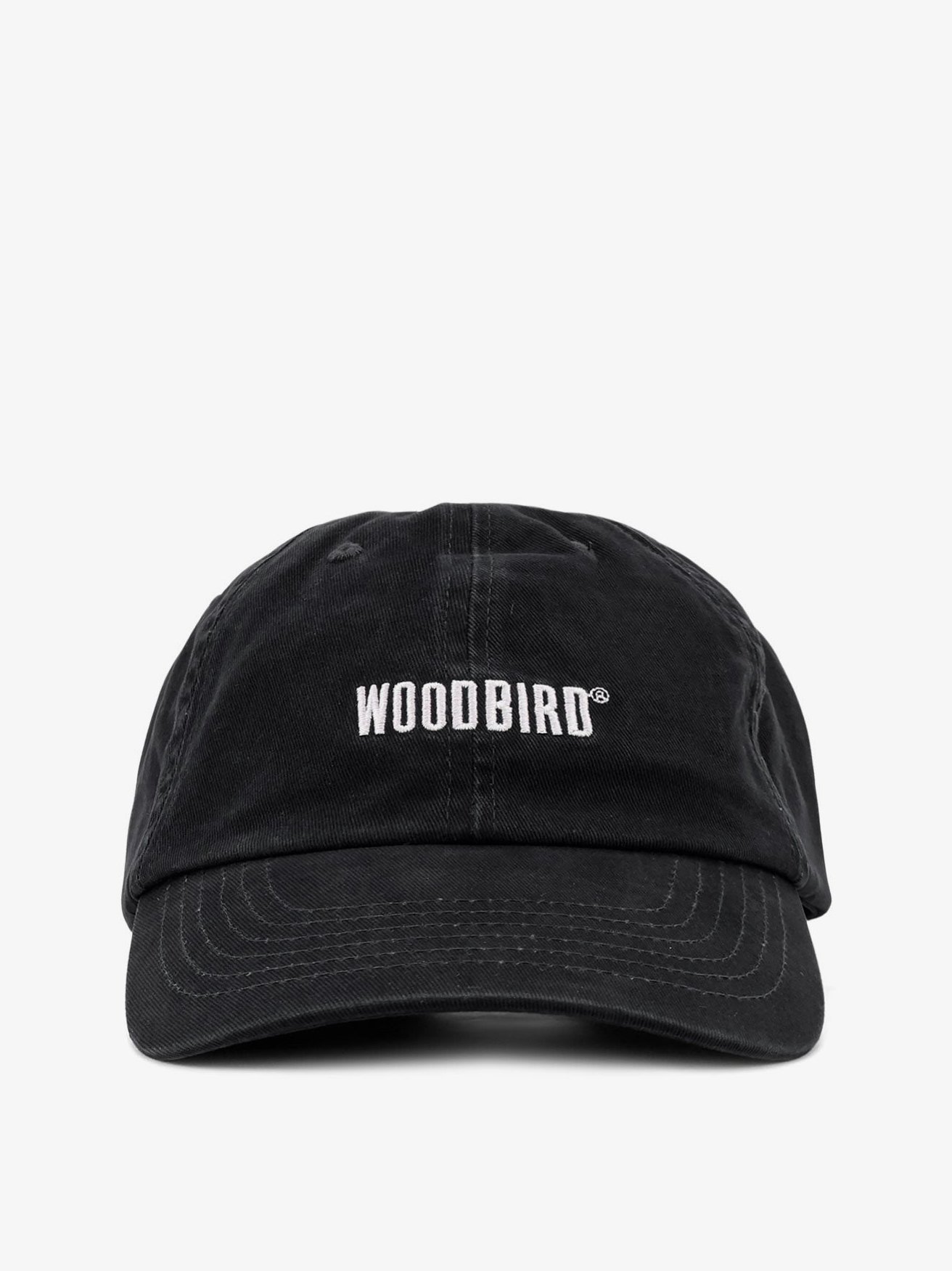 Woodbird 2336013 Core Twill Cotton Baseball Cap — Black by Woodbird