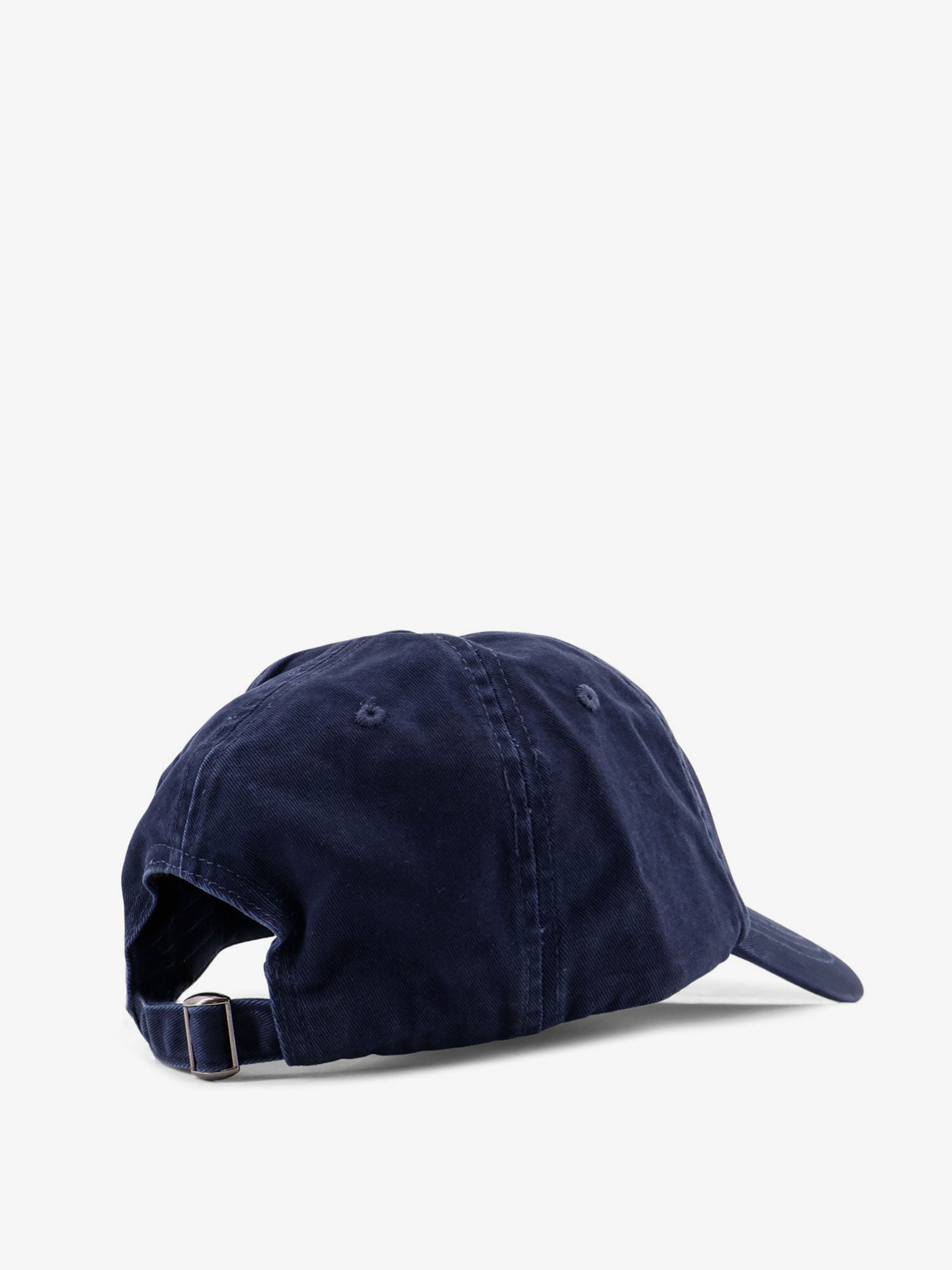 Woodbird 2336013 Logo-Embroidered Twill Cotton Baseball Cap — Navy, view 3