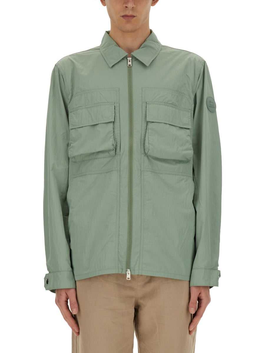 Woolrich Polyamide Shirt — Green by Woolrich