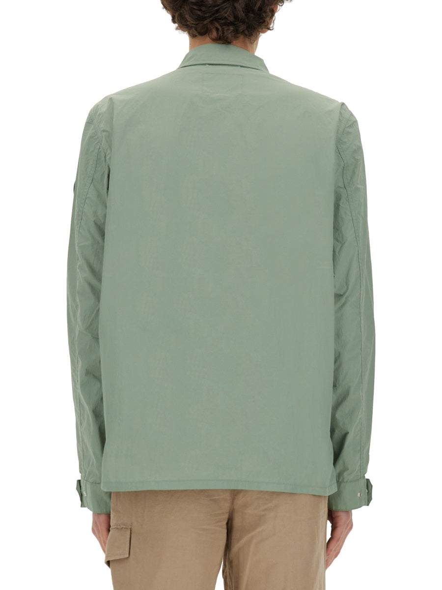 Woolrich Polyamide Shirt — Green, view 2