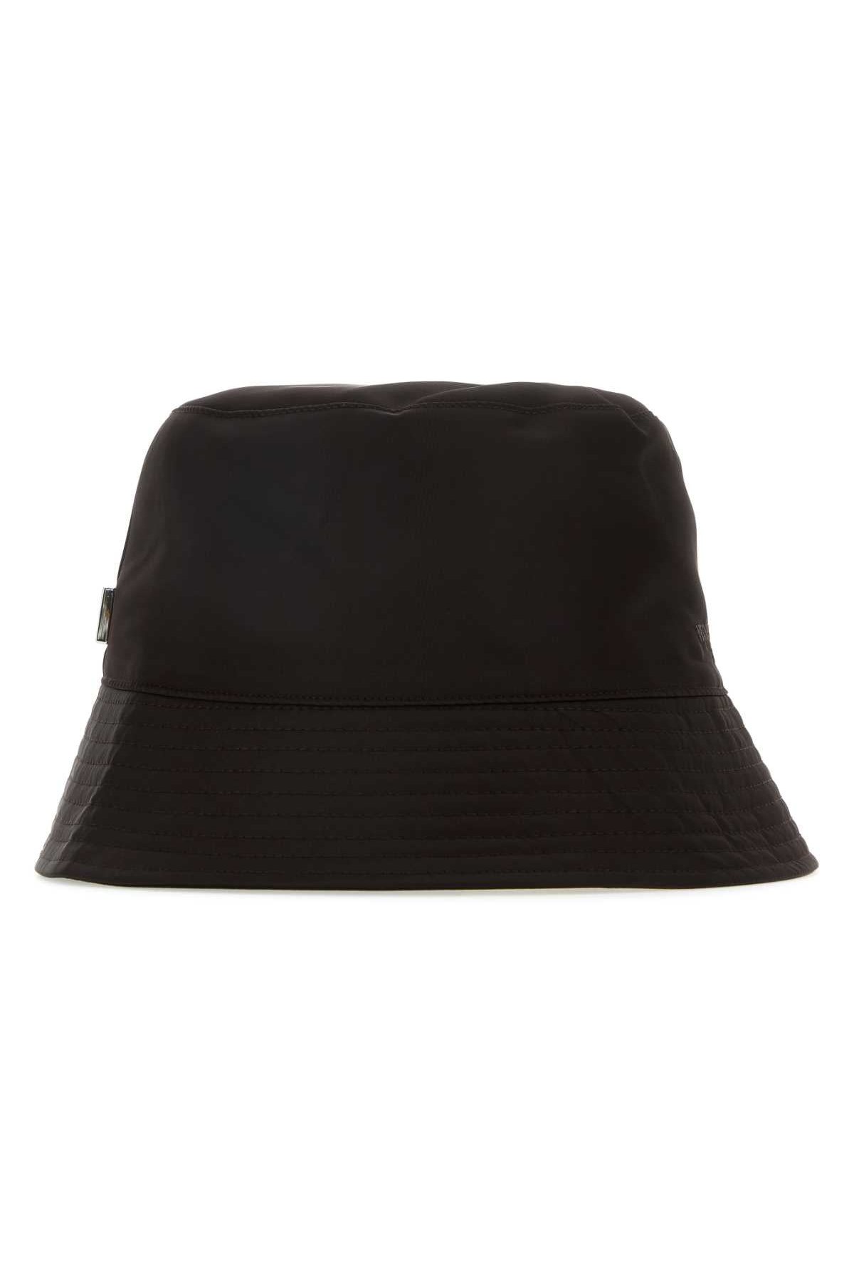 Wooyoungmi Nylon Bucket Hat — Brown, view 2