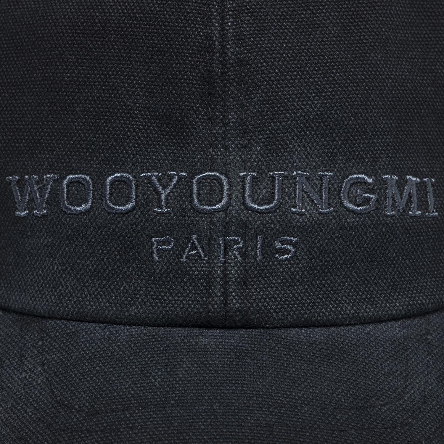 Wooyoungmi W261CA54 Cotton Baseball Cap — Navy by Wooyoungmi