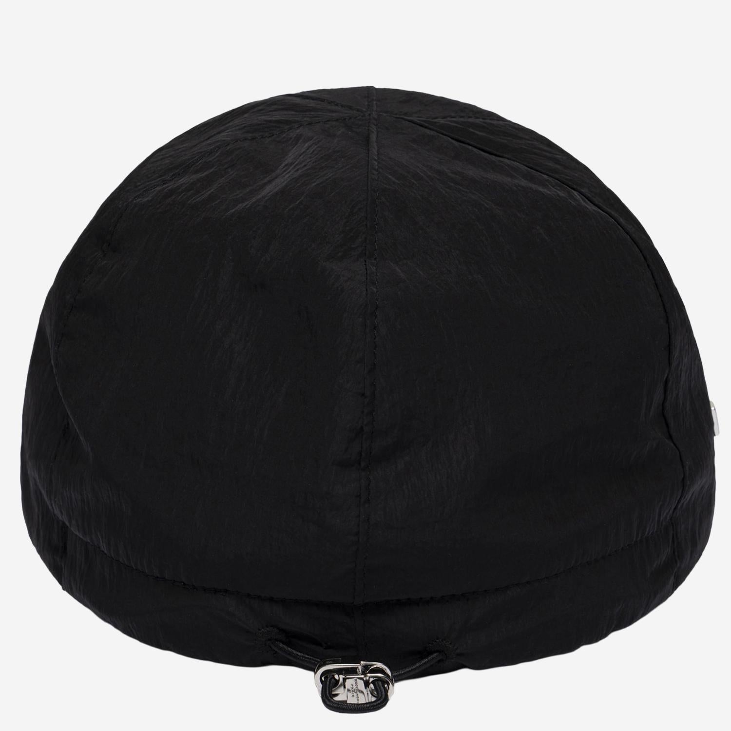 Wooyoungmi W261CA56 Nylon Baseball Cap — Black, view 2