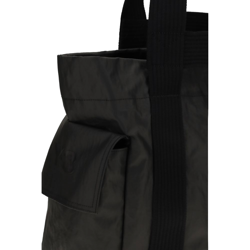 Y-3 Nylon Tote Bag — Black, view 4