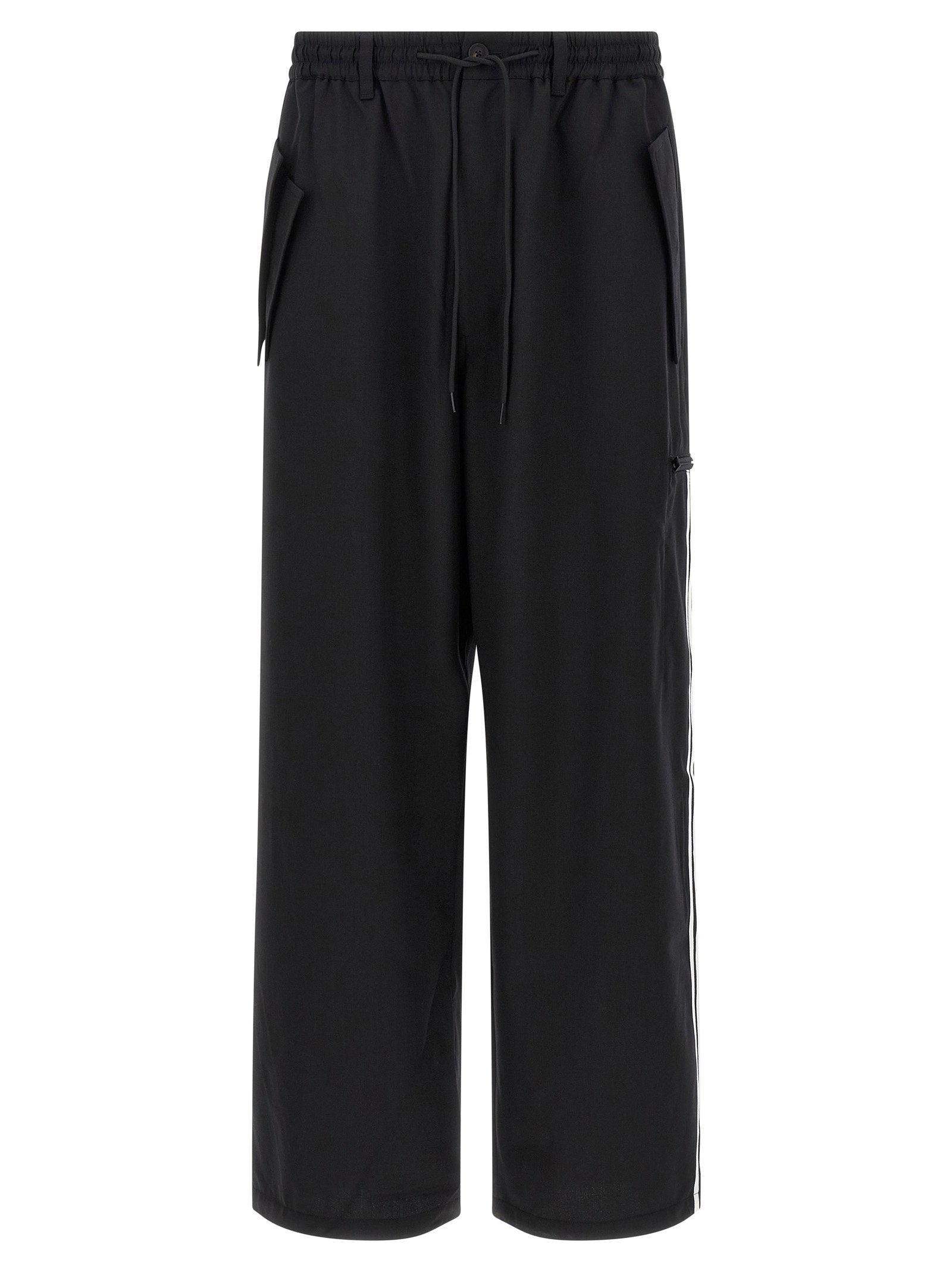 Y-3 Wool-Blend Trousers — Black by Y-3