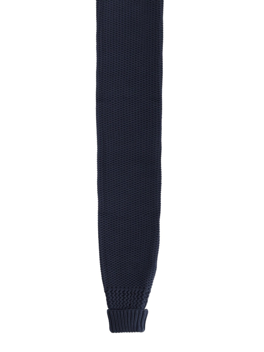 Ymc Cotton Scarf — Blue, view 2
