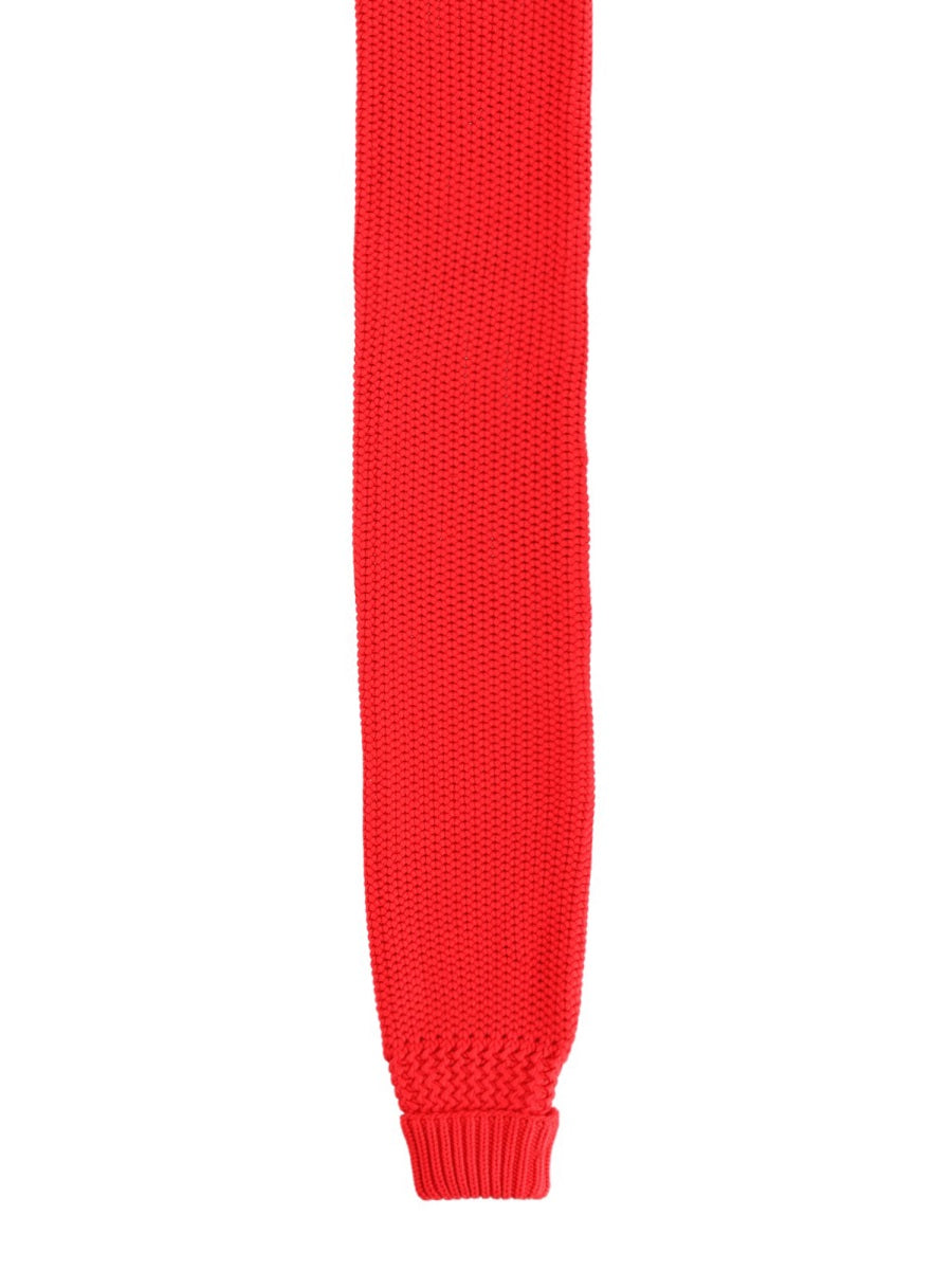 Ymc Cotton Scarf — Red, view 2