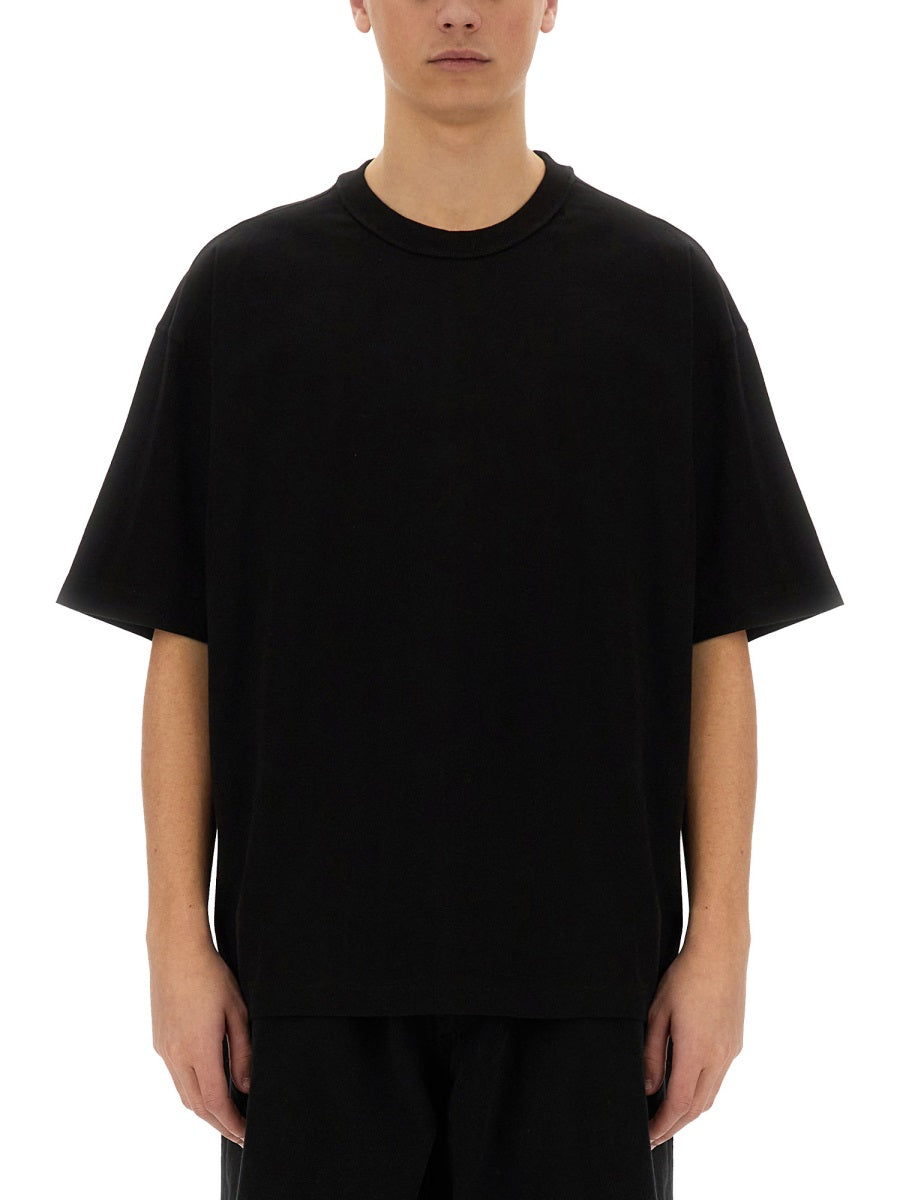 Ymc Organic Cotton T-Shirt — Black, view 3