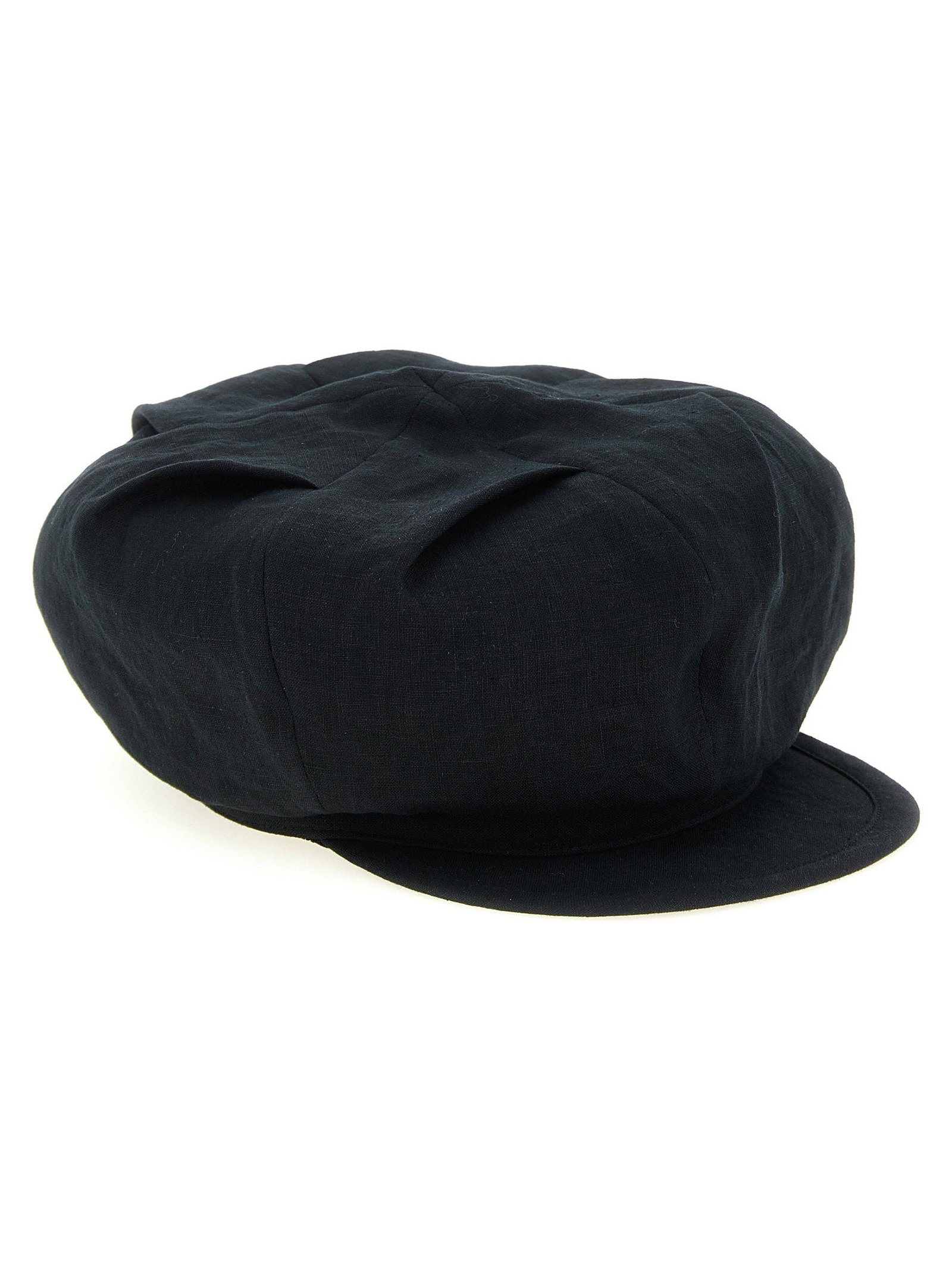 Yohji Yamamoto Baseball Cap — Black, view 2