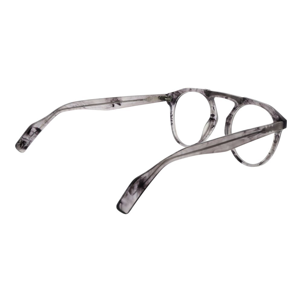 Yohji Yamamoto YO-1035540-FBB-744 Full-Rim Aviator Eyeglasses — Gray, view 3