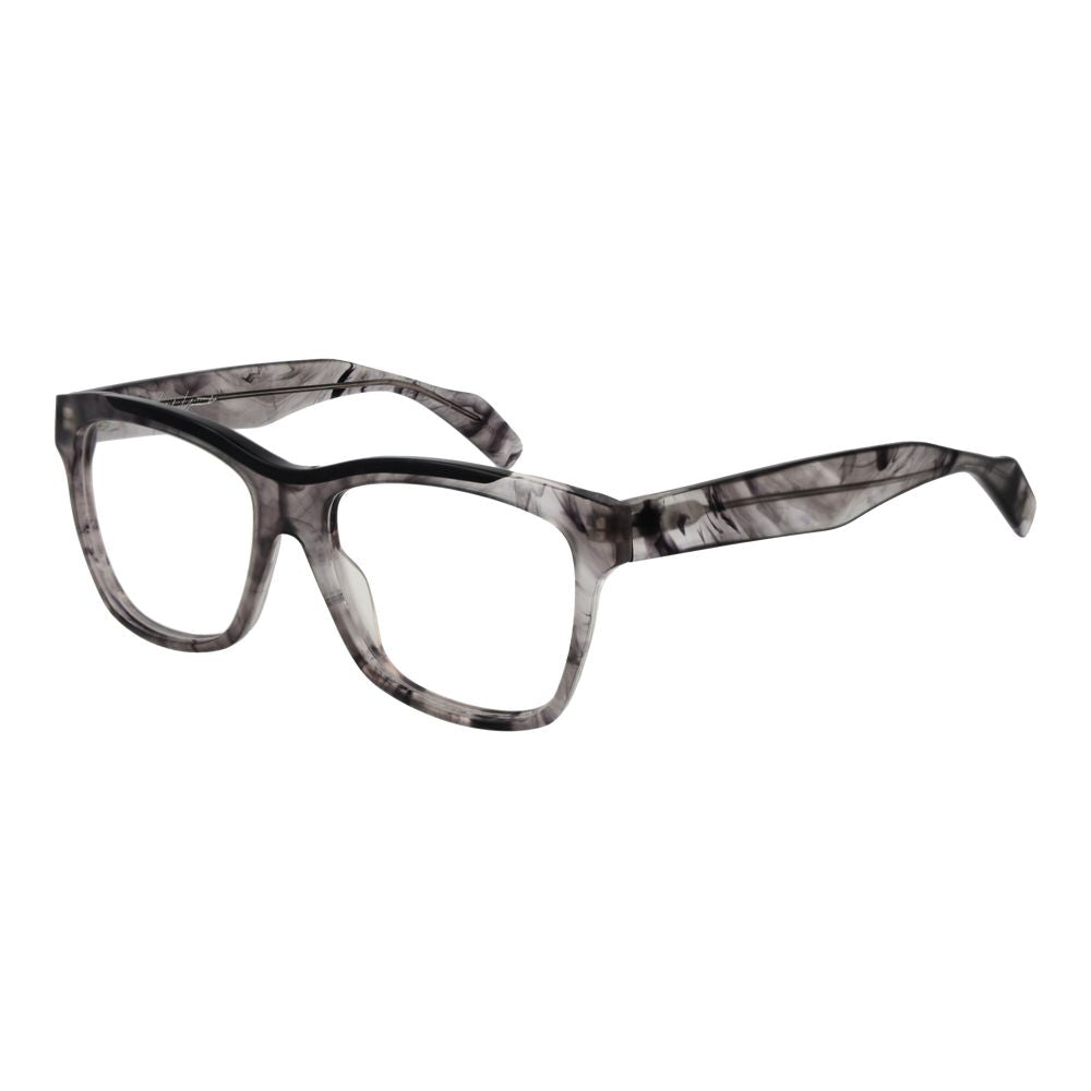 Yohji Yamamoto YO-1035550 Gray Acetate Eyeglasses — Gray by Yohji Yamamoto